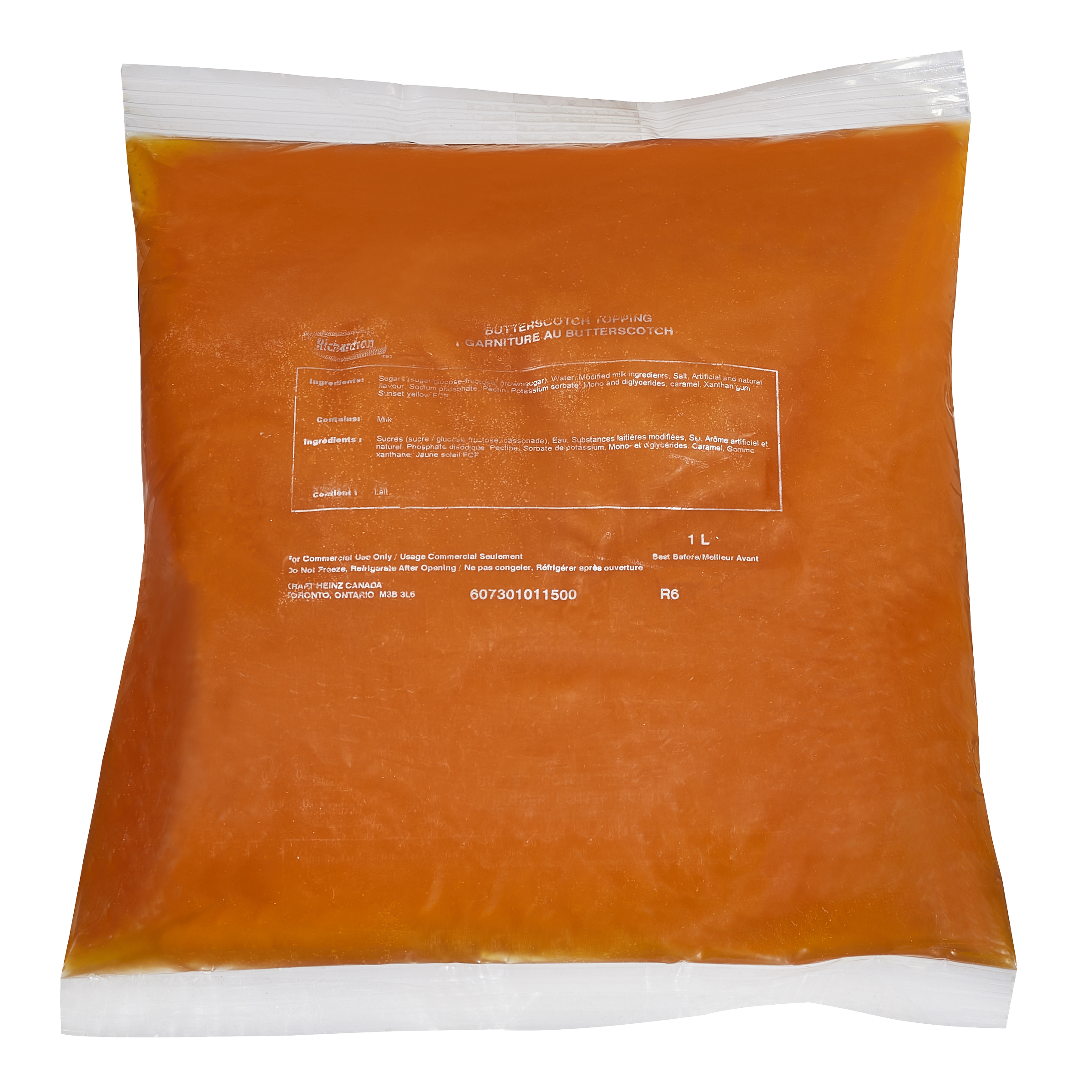 Richardson Butterscotch Topping (8 X 1L)