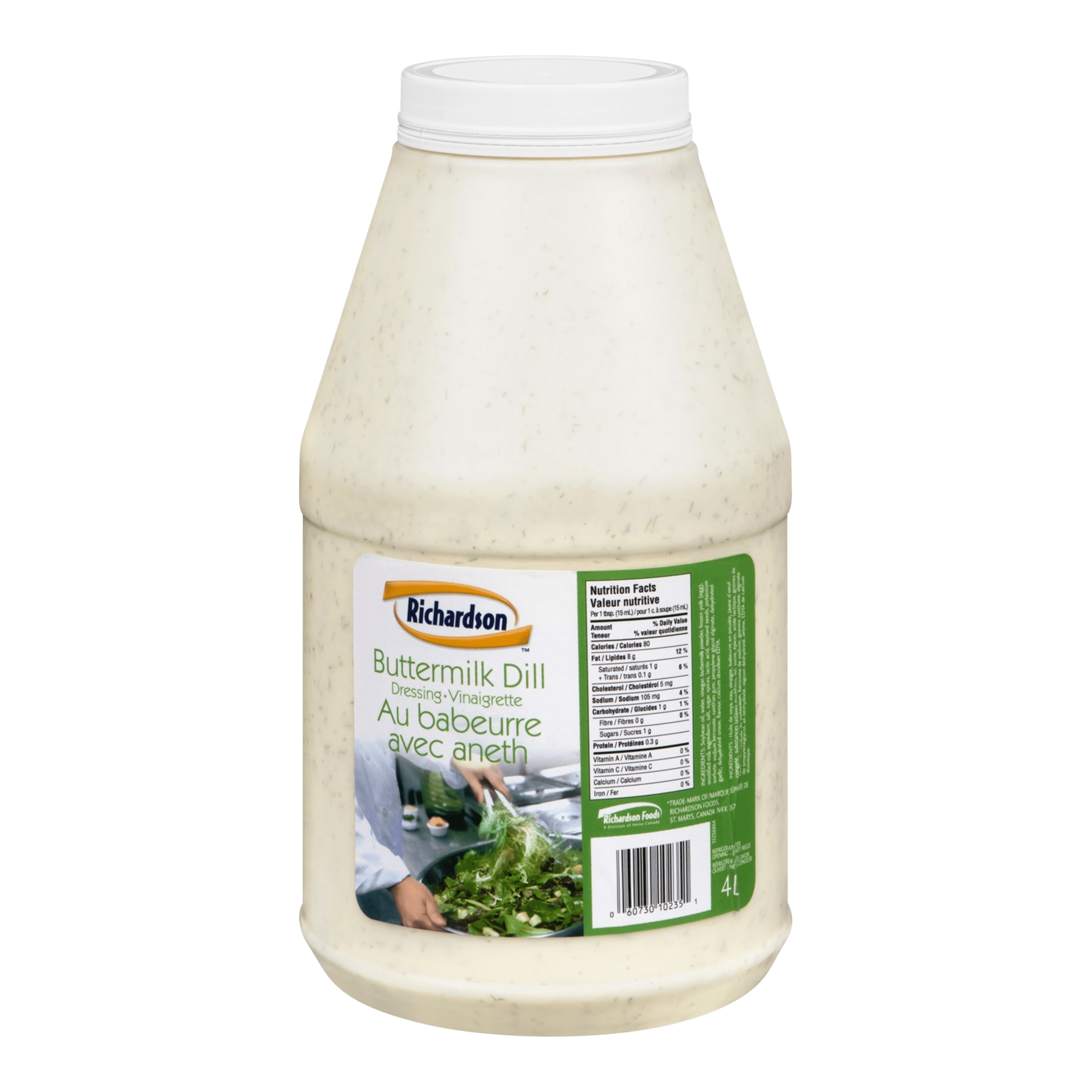 Vinaigrette à l’aneth au babeurre Richardson (2 x 4 L)