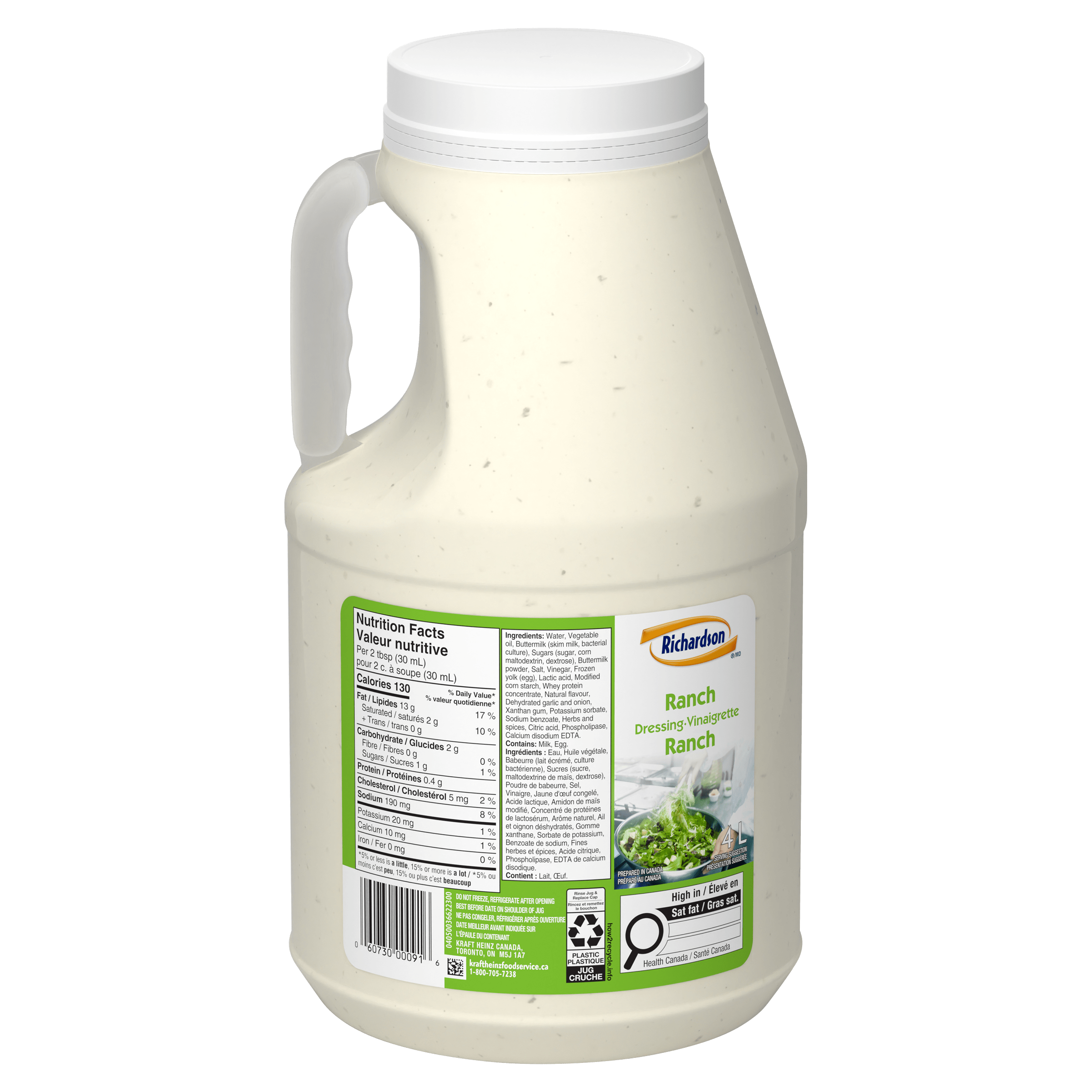 Vinaigrette tout usage Richardson (2 x 4 L)