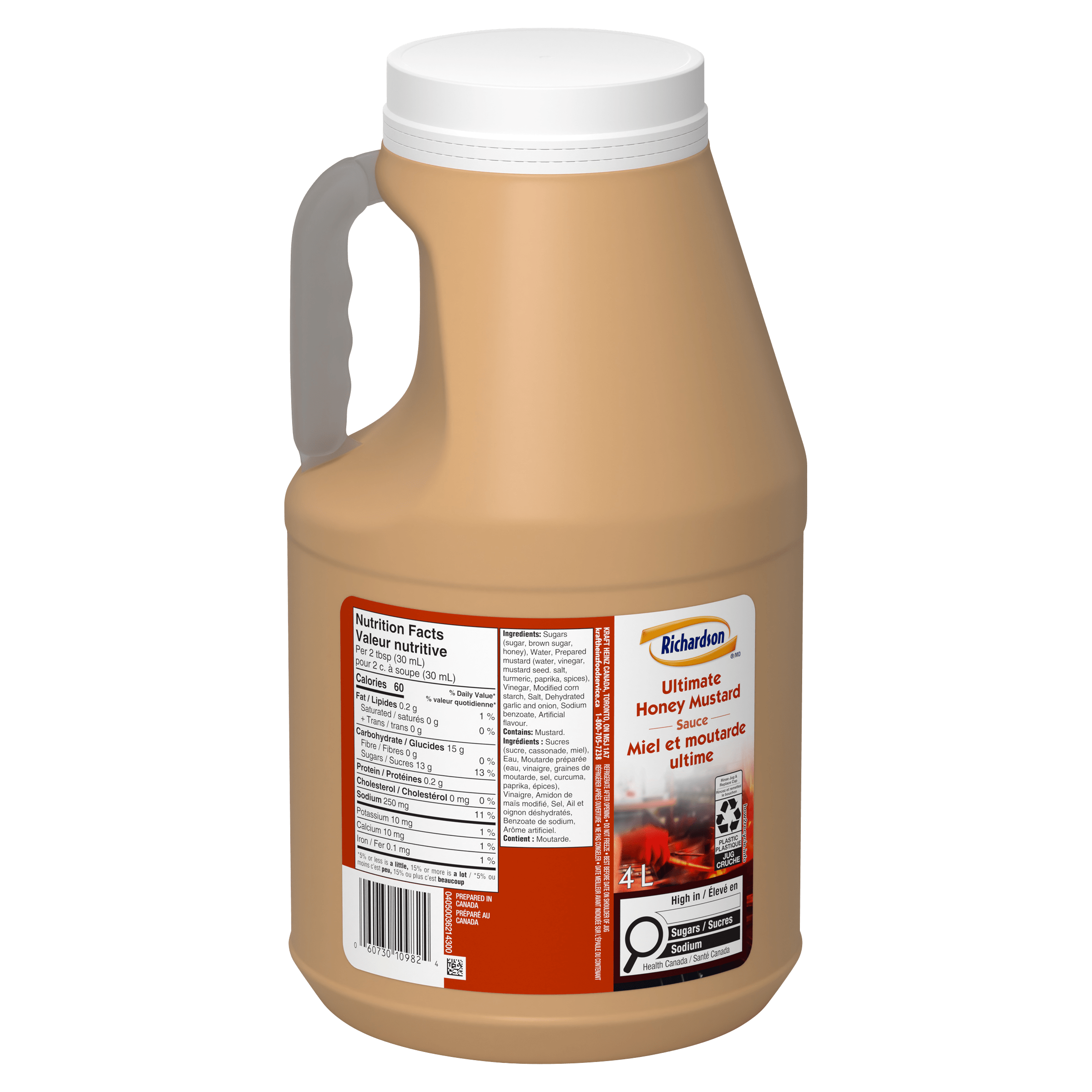 Richardson Ultimate Honey Mustard Sauce (2 X 4 L)