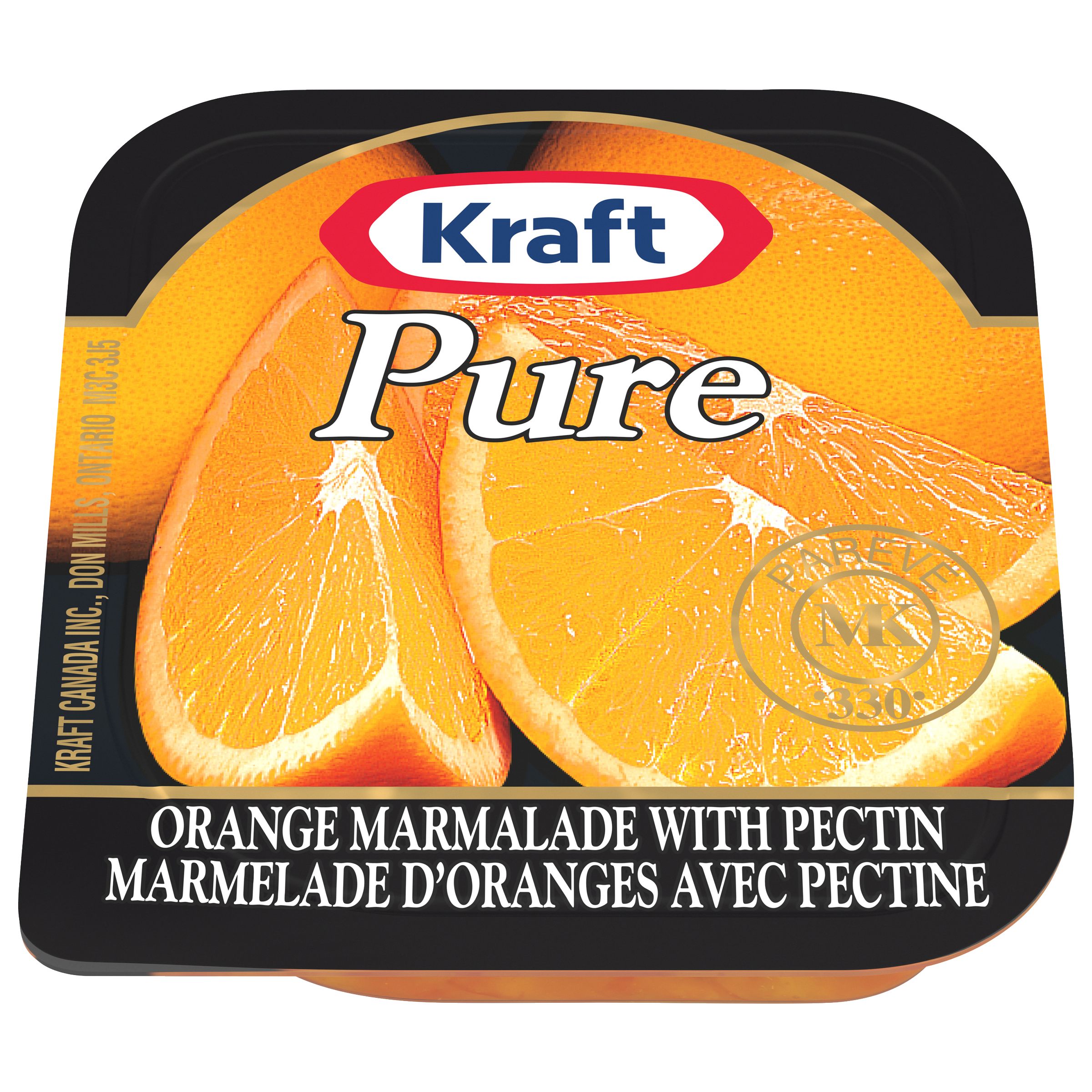 Marmelade d’oranges PURE Kraft (200 x godets de 16 ML)