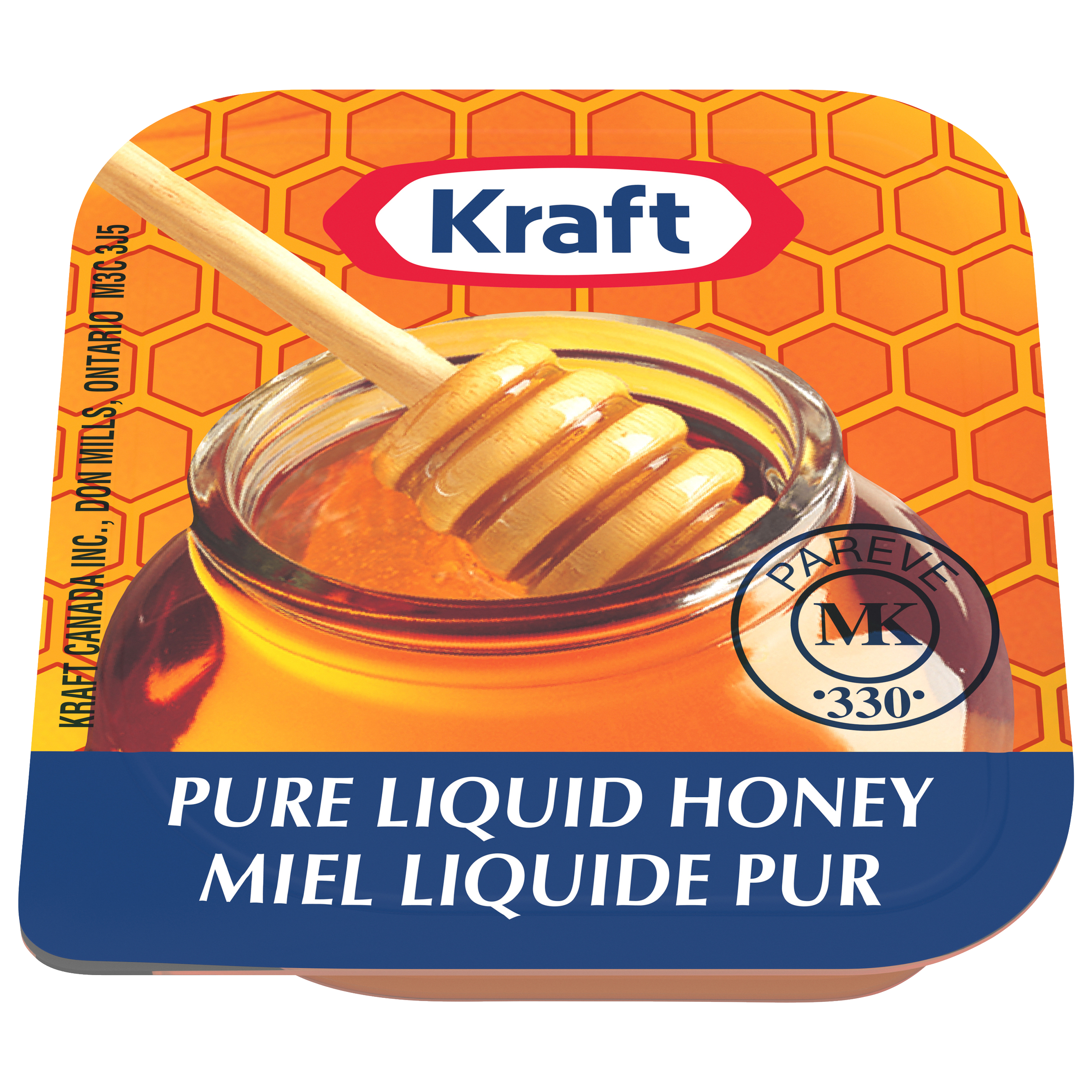 Miel liquide Kraft (200 x godets de 21 g)