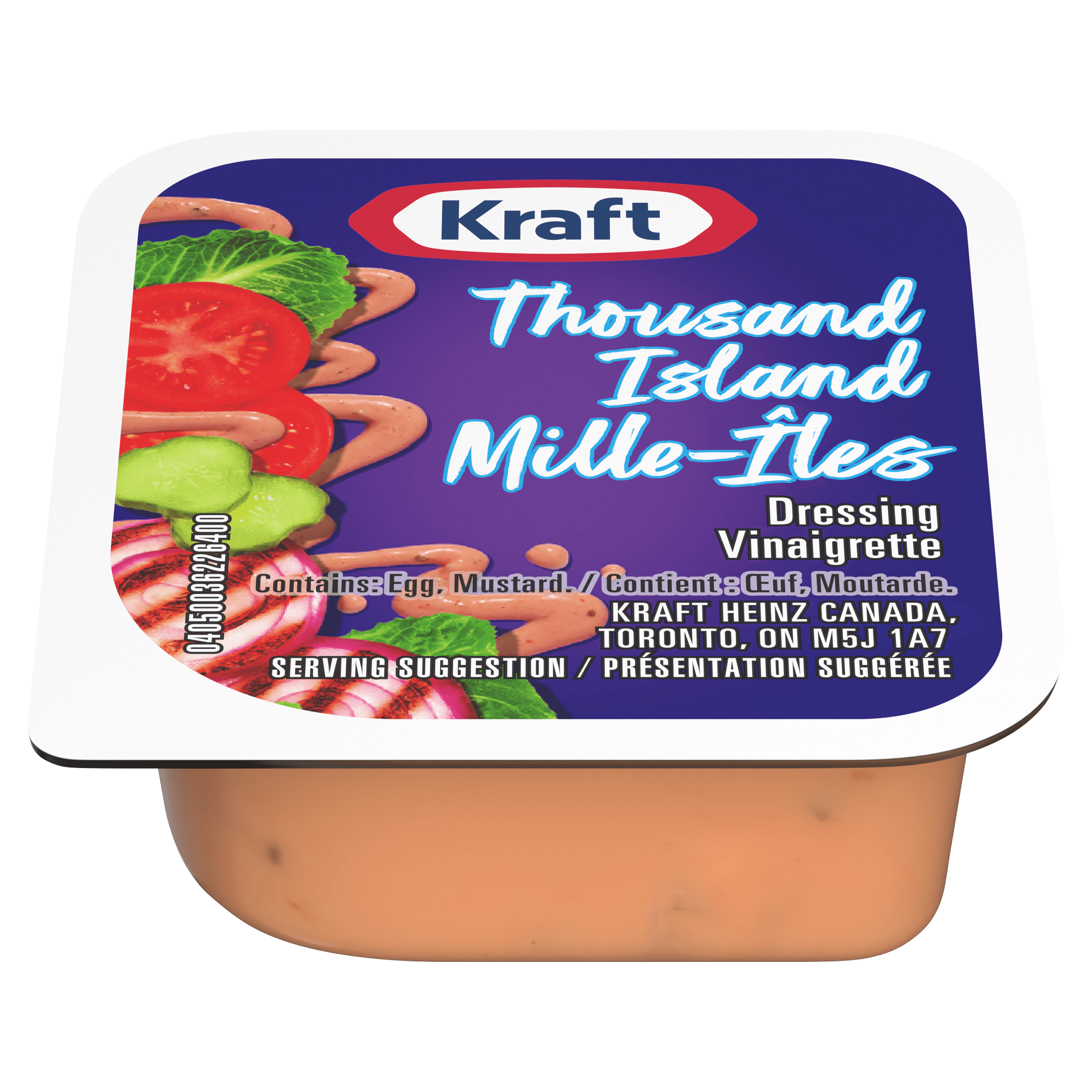 Kraft Thousand Island Dressing (200 x 18 ML Dip Cups)