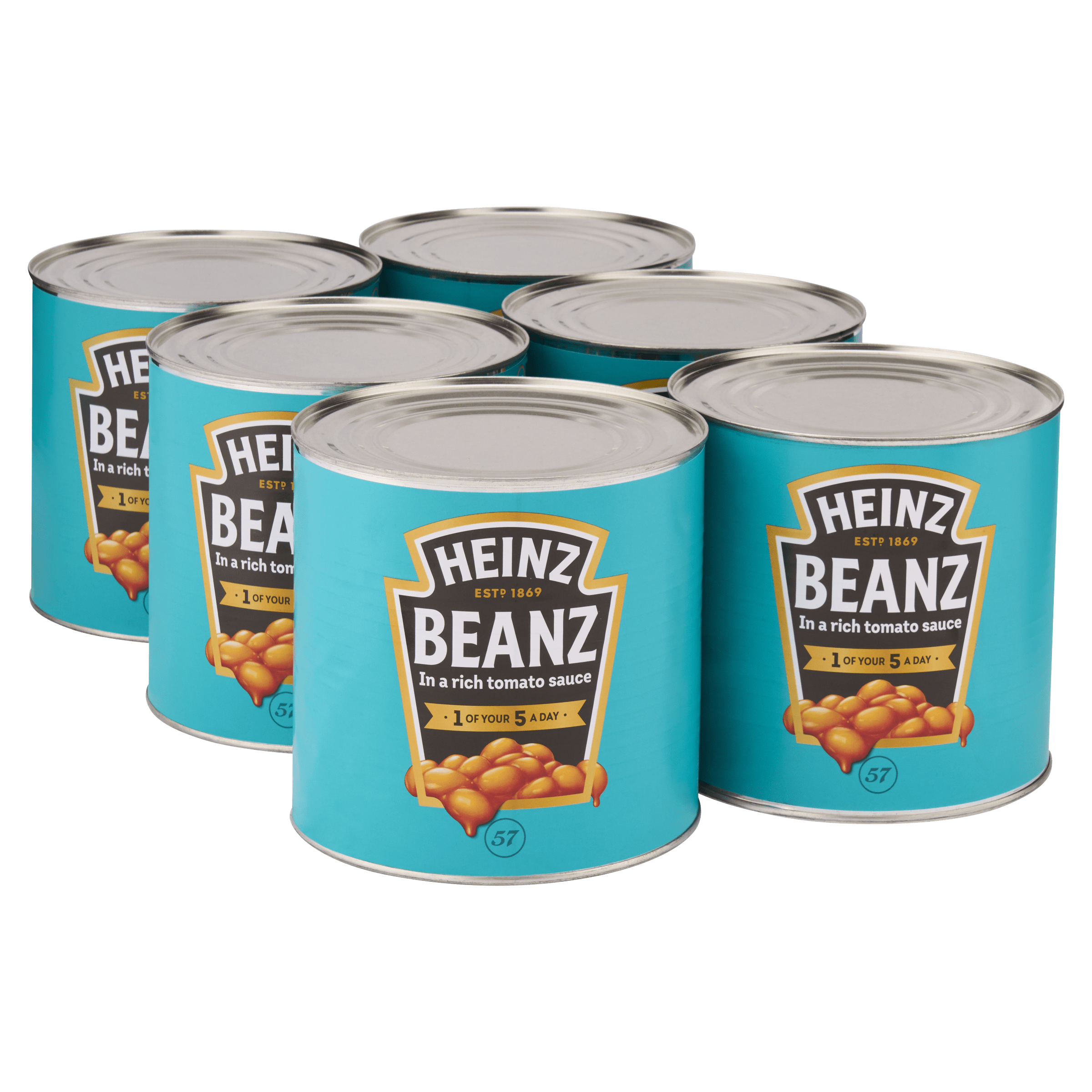 Witte bonen in tomaten saus, blik 2,65 liter