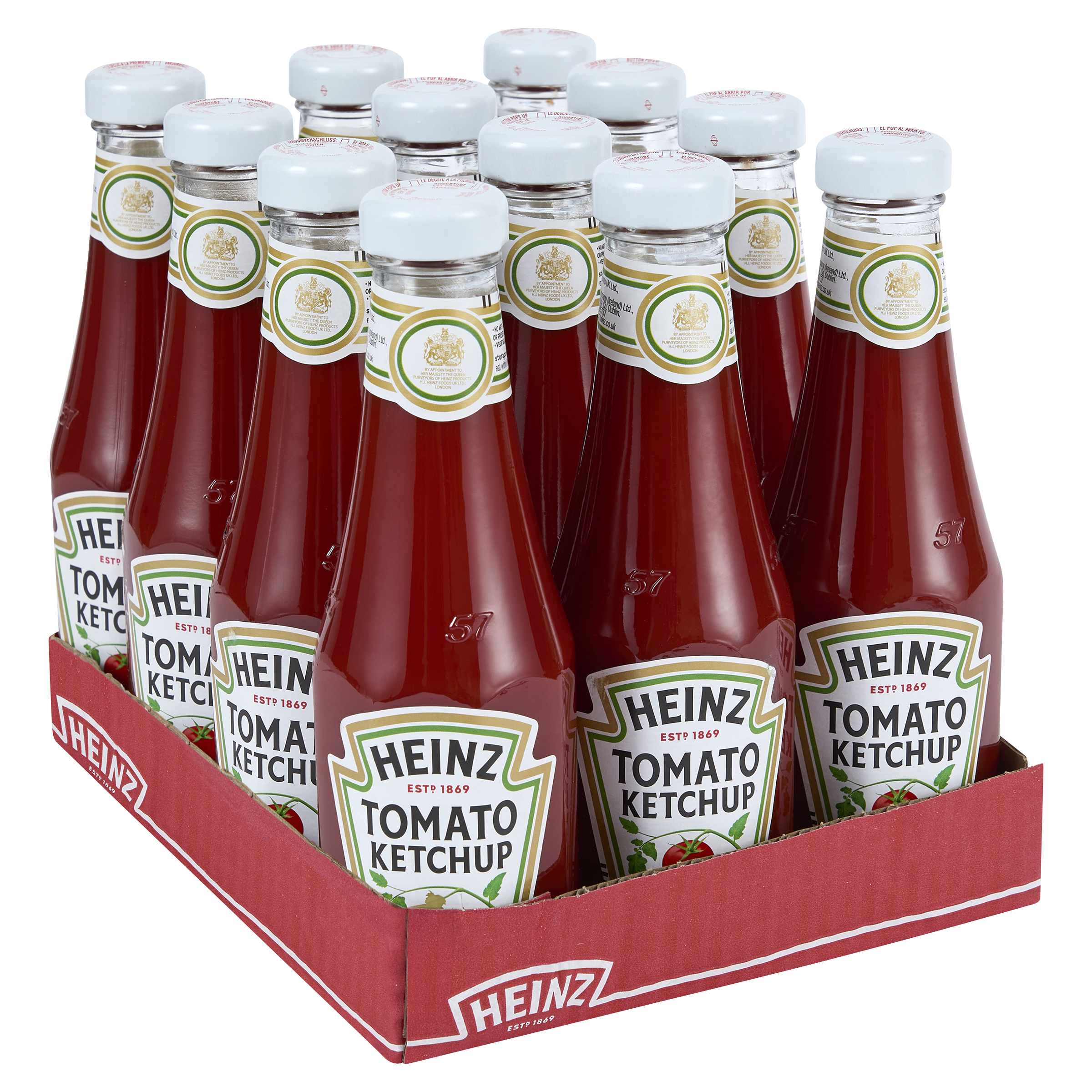 Tomato Ketchup Glass Bottle 12 x 342g