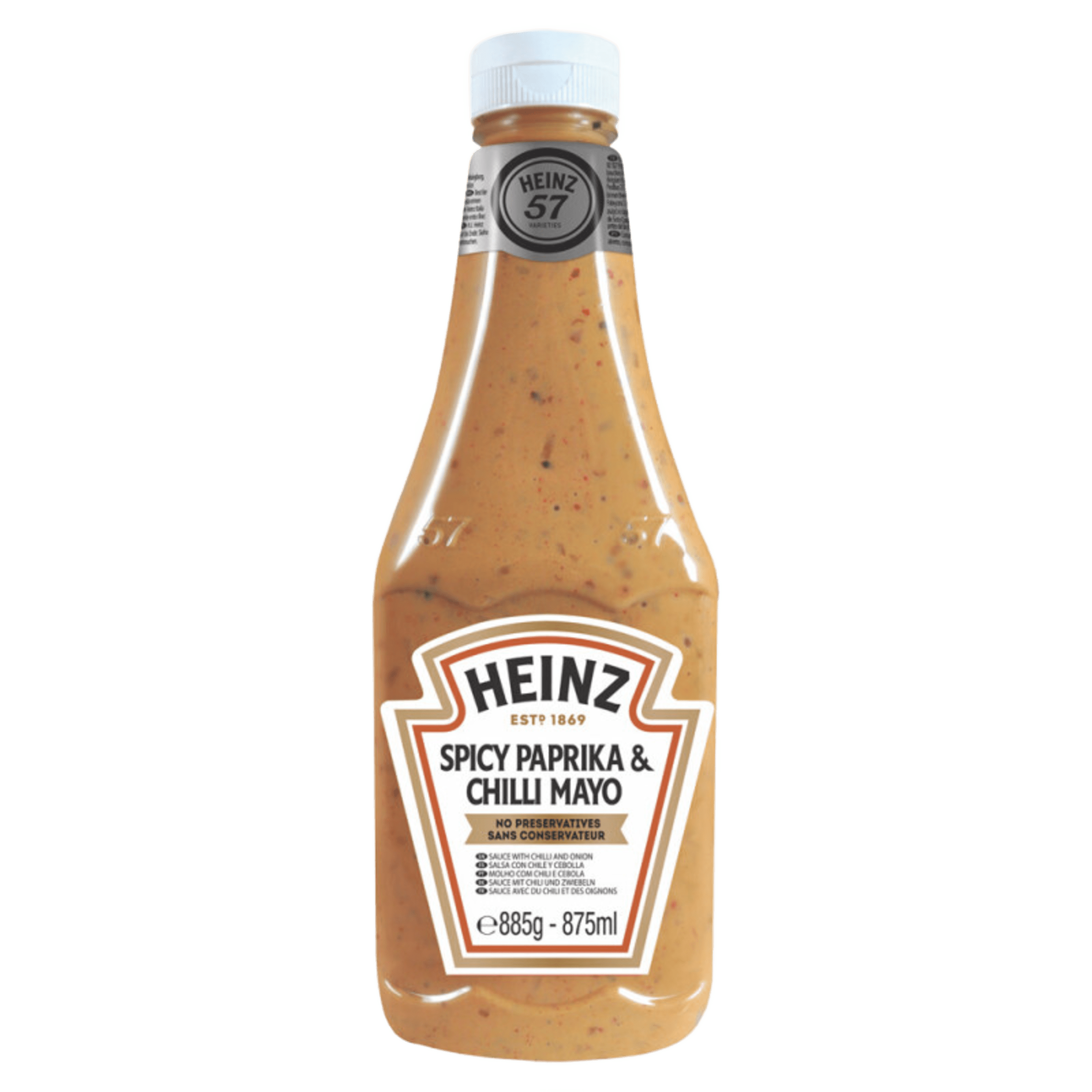 Heinz Salsa Spicy Paprika Boca Arriba 6*875ml