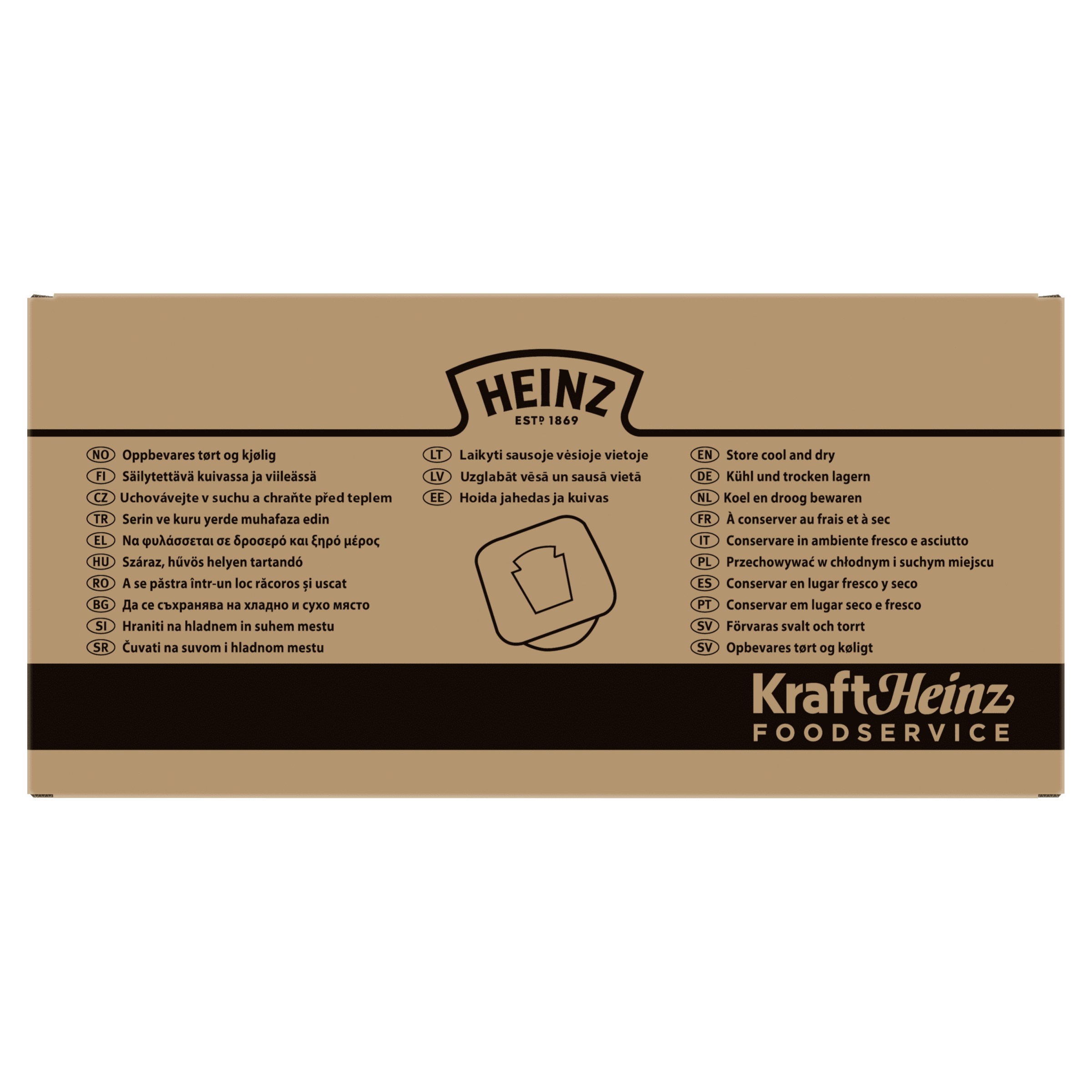 Garlic Sauce Dip Pots 100 x 25g | Single Serve Garlic Dipping Sauce