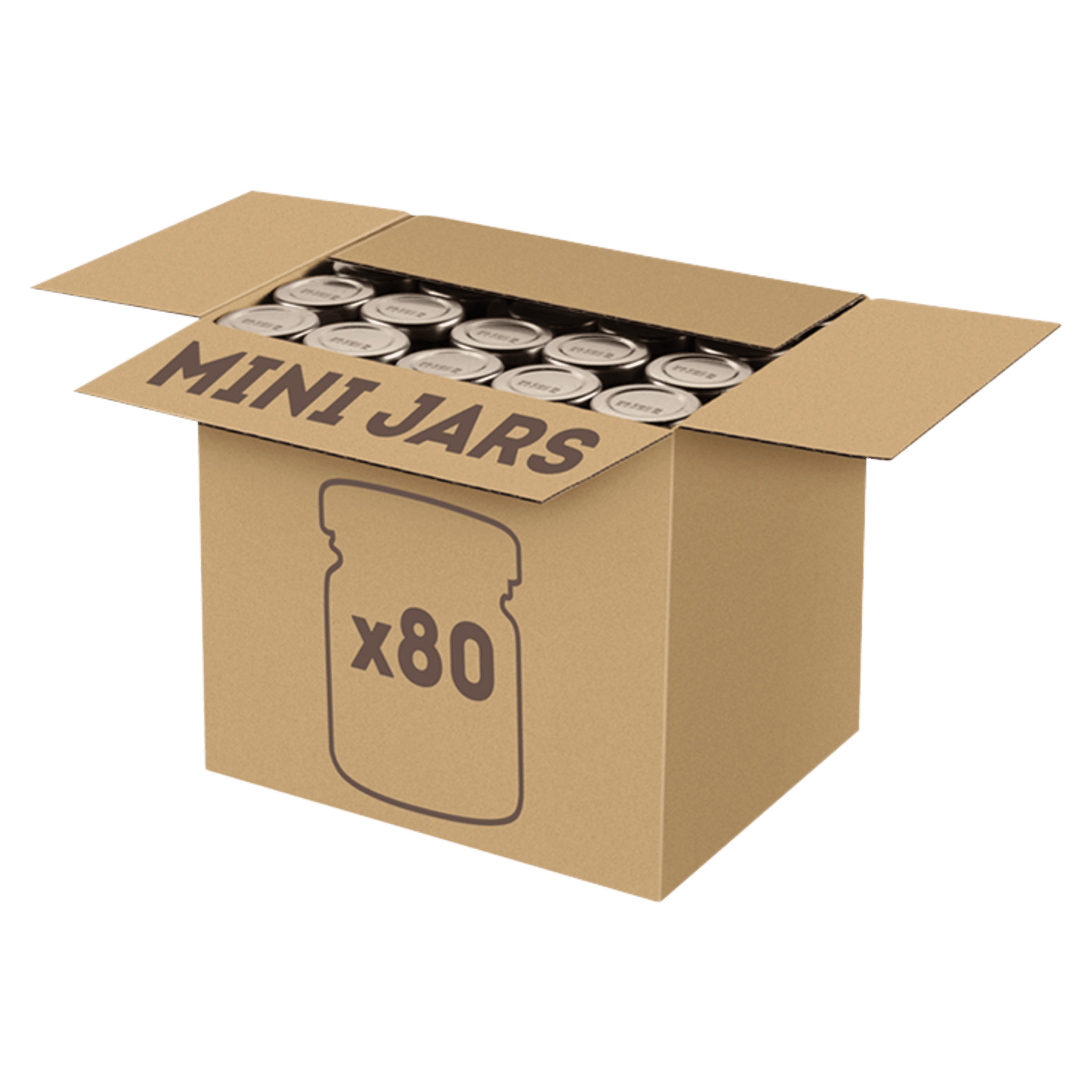 Mayonnaise Mini Jars 80 x 33ml | Premium Single Serve Mayo