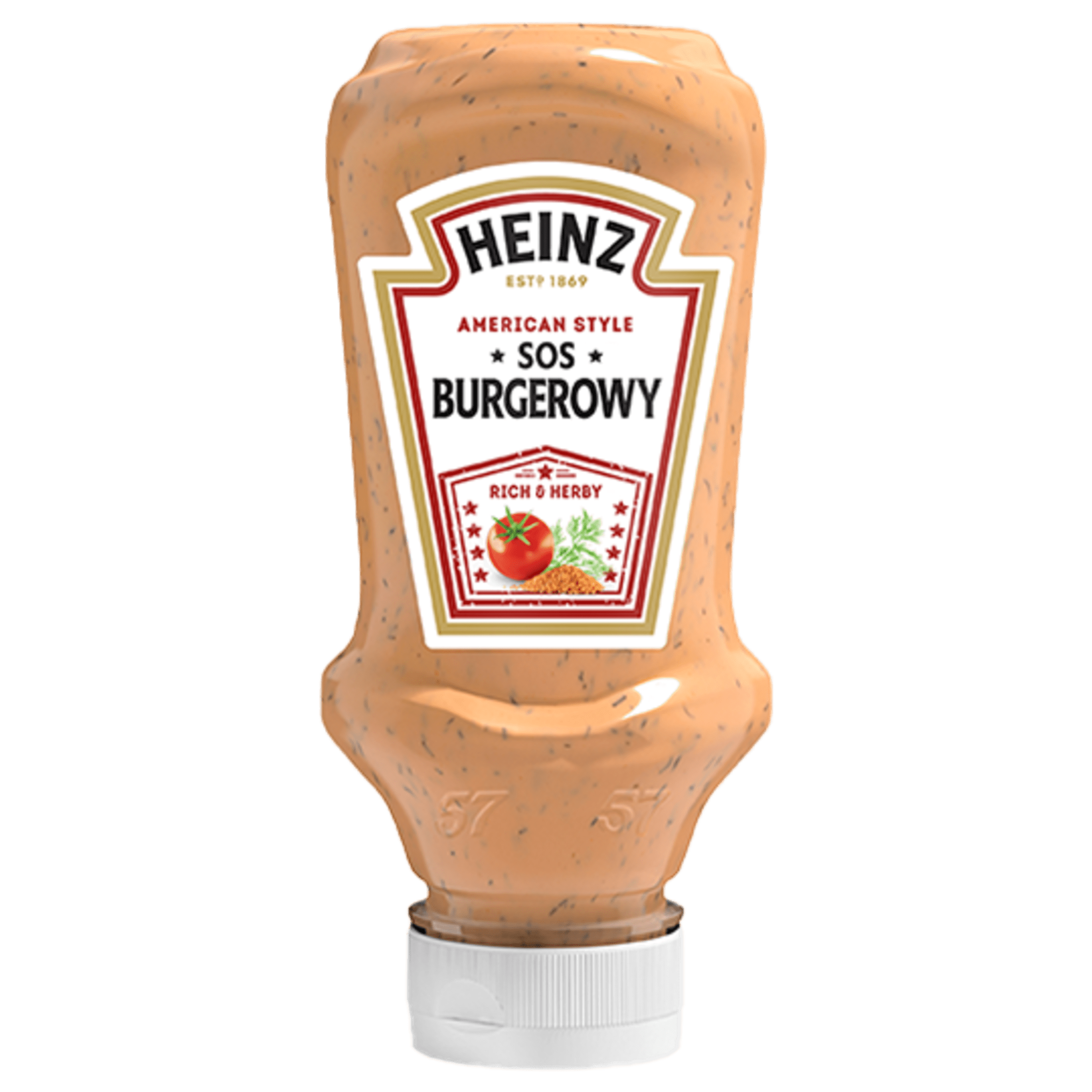Sos burgerowy HEINZ 220ml plastikowa butelka