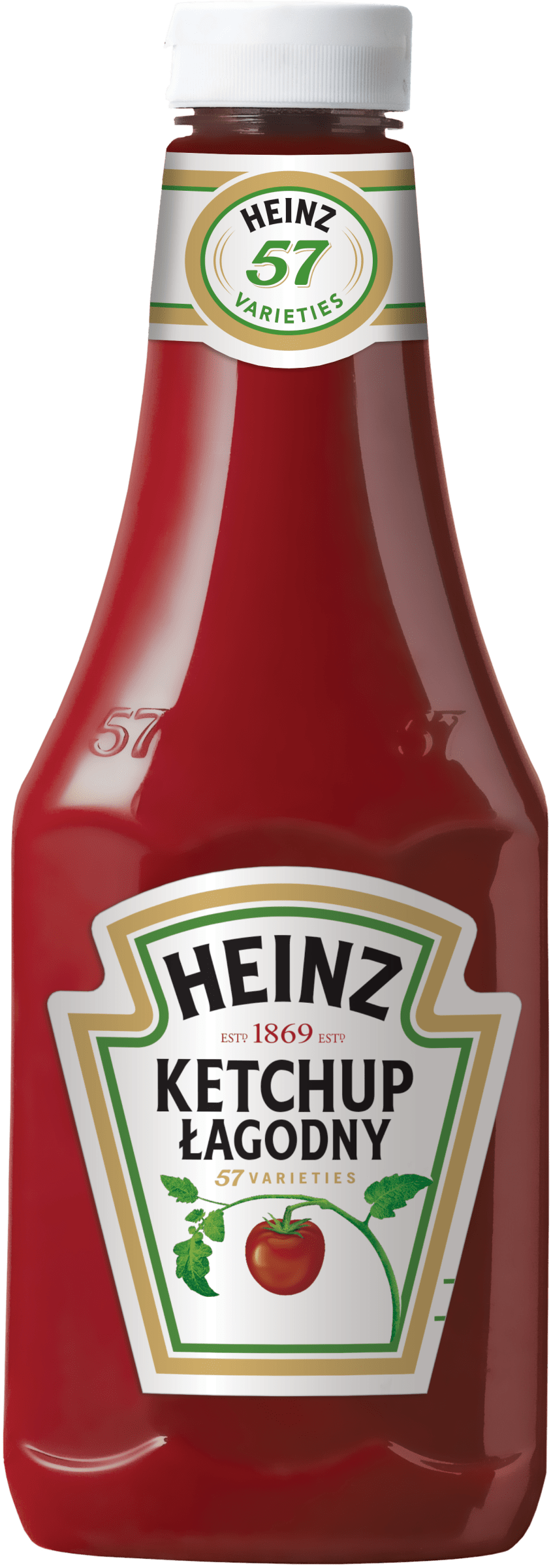 Ketchup HEINZ 875ml plastikowa butelka duża