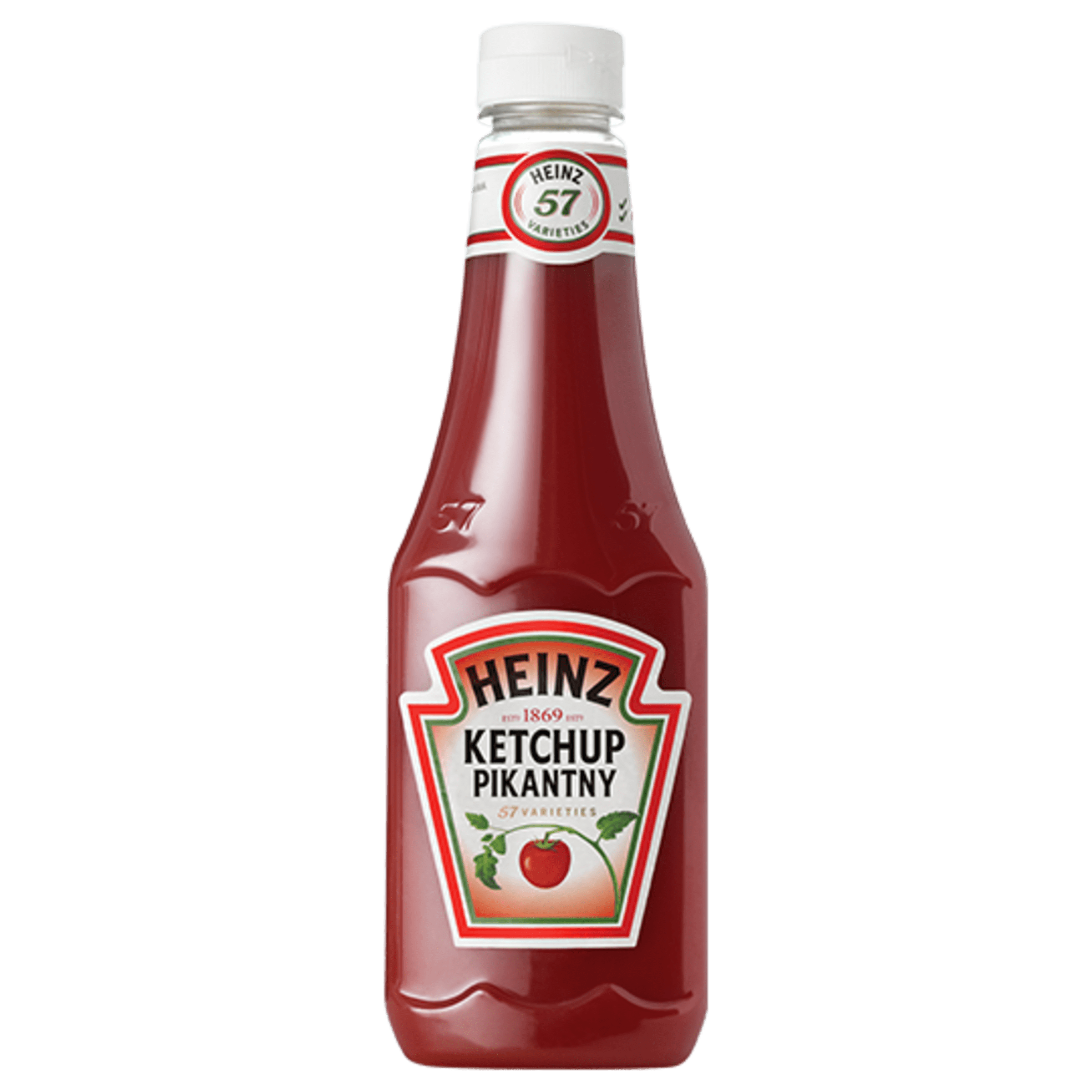 Ketchup pikantny HEINZ 570g plastikowa butelka mała
