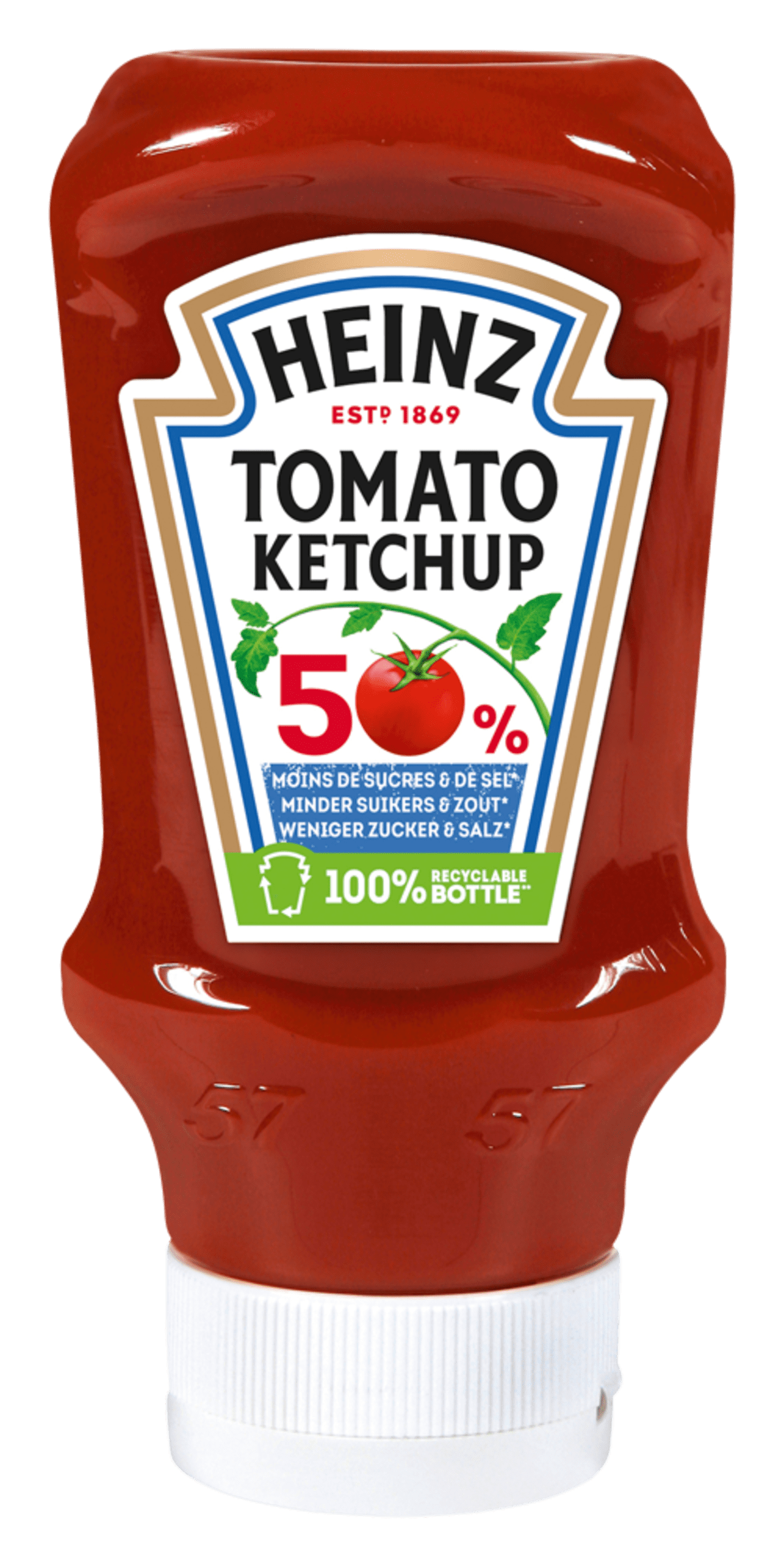 Tomato Ketchup 50% Weniger Zucker & Salz