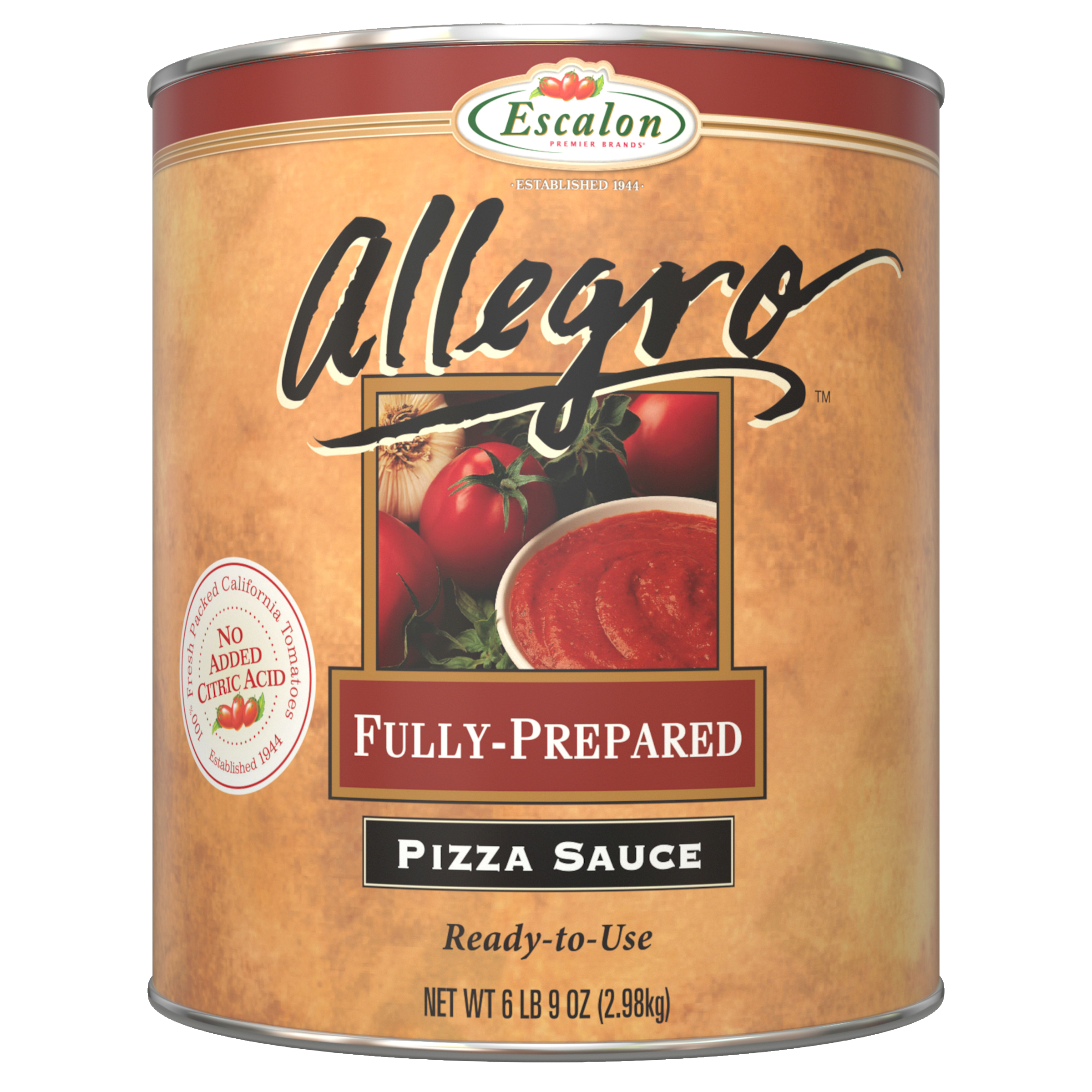 Fully Prepared Pizza Sauce, 6/102 oz Case (Can)