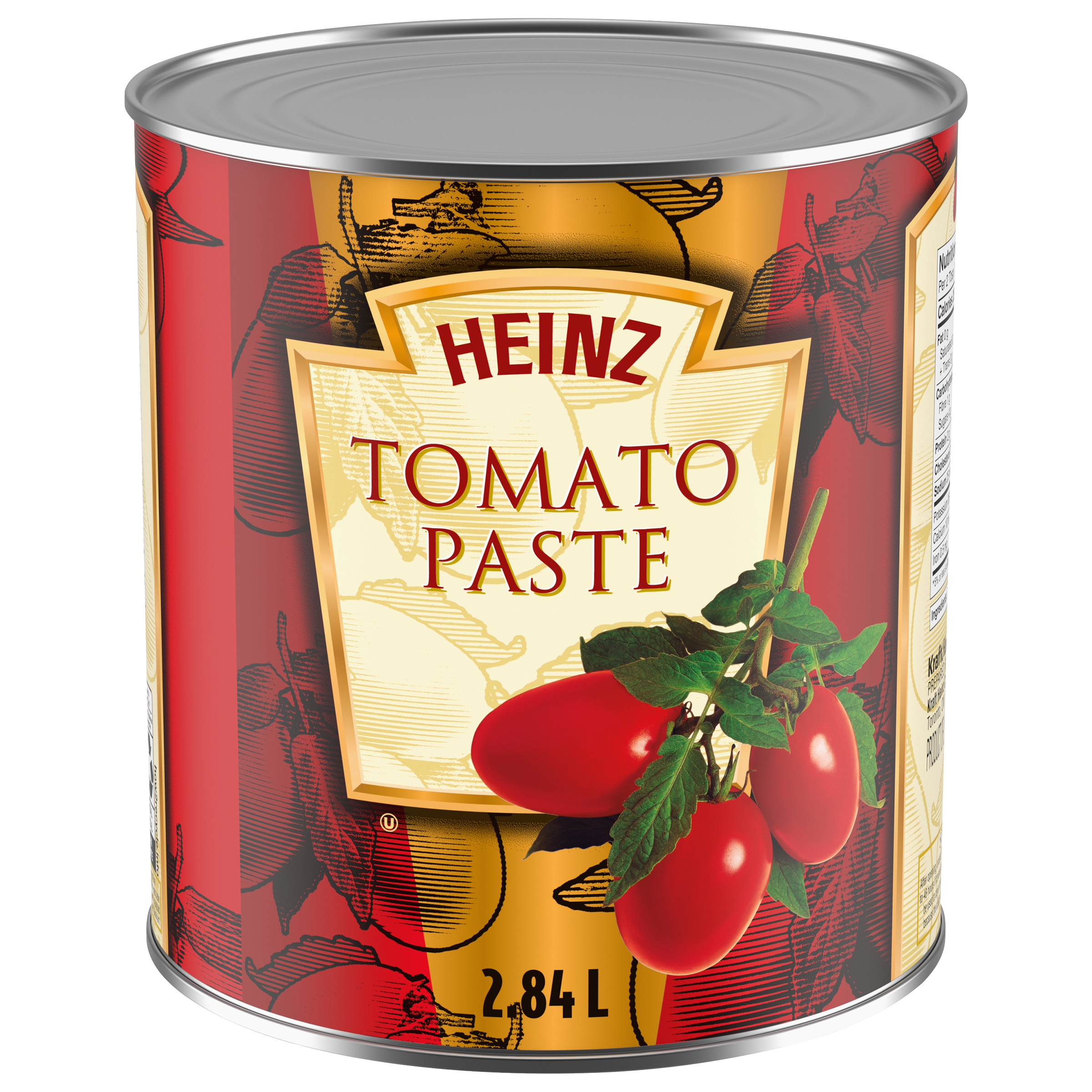 Pâte de tomates Heinz (6 x boîte de 2,84 L)