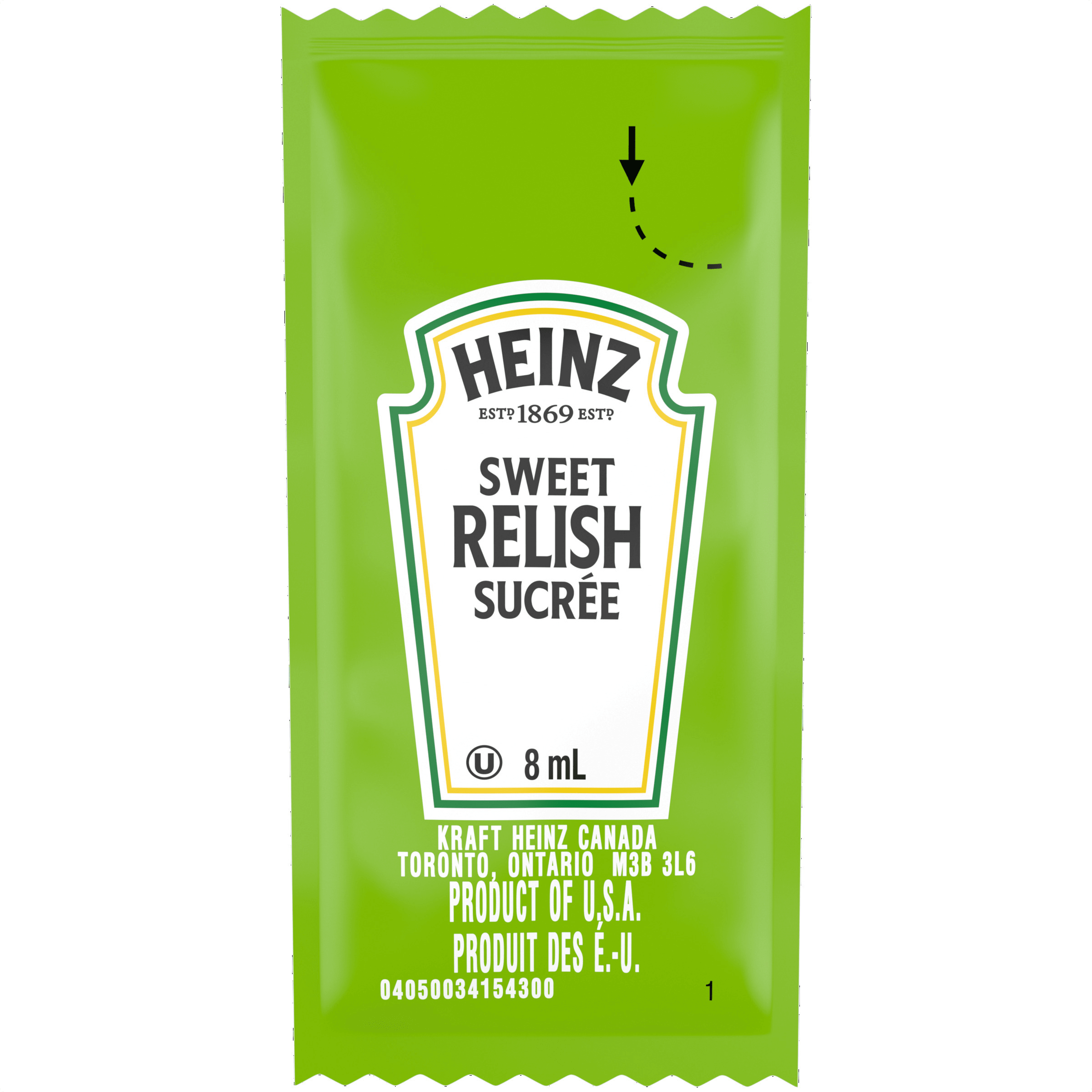 Heinz Sweet Relish (500 x 8 mL Sachets)