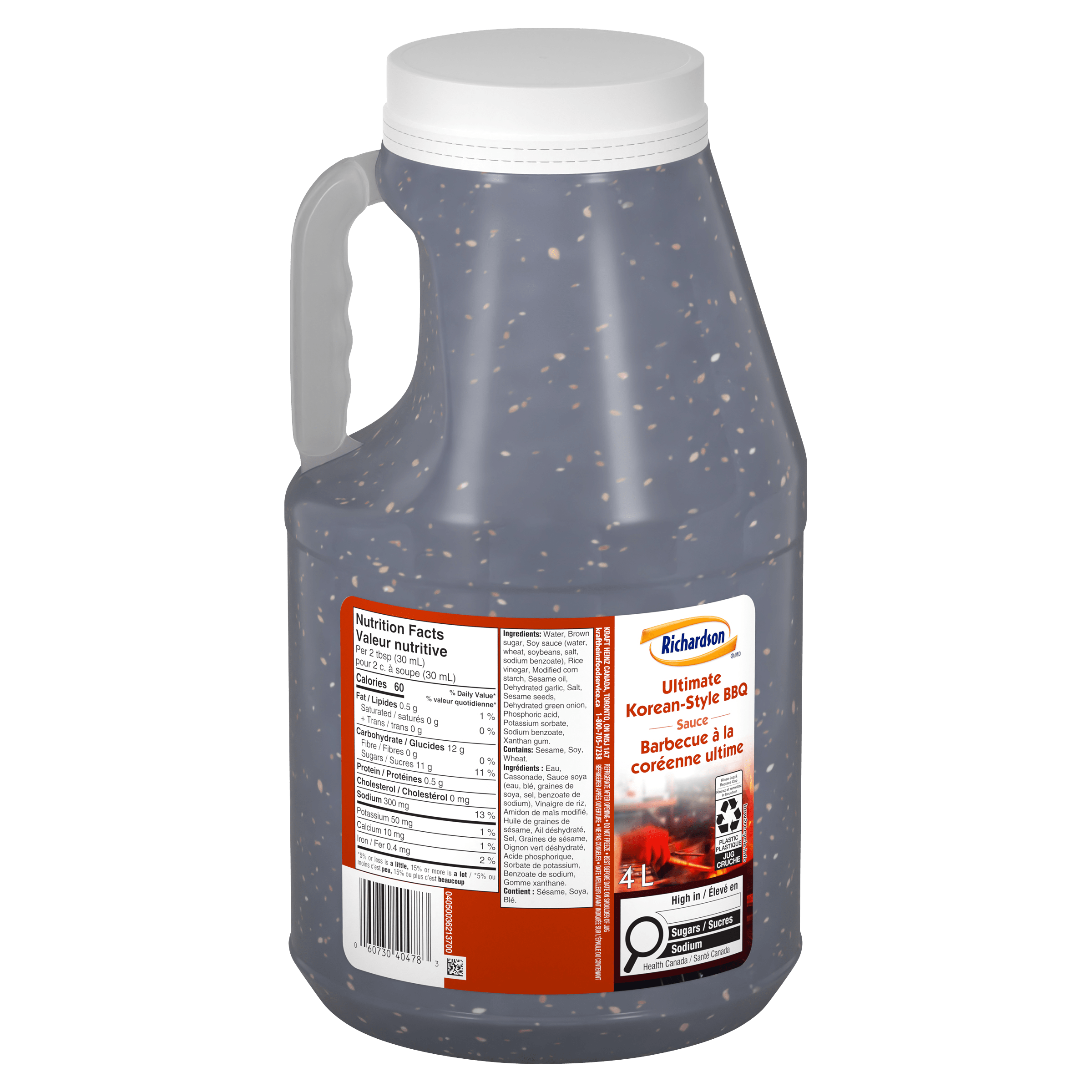 Richardson Ultimate Korean Style BBQ Sauce (2 X 4 L)