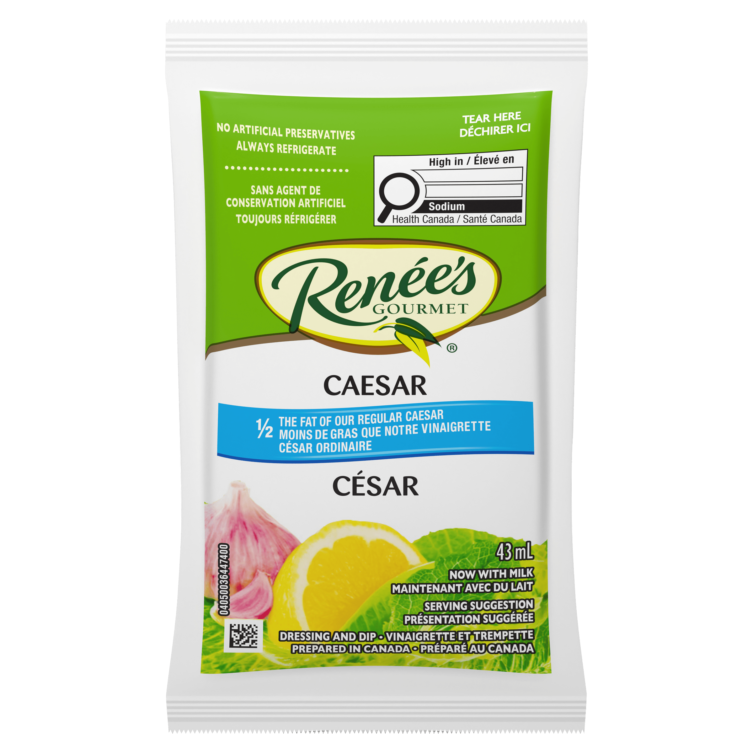 Renee’s Caesar Light Dressing (120 X 43mL)