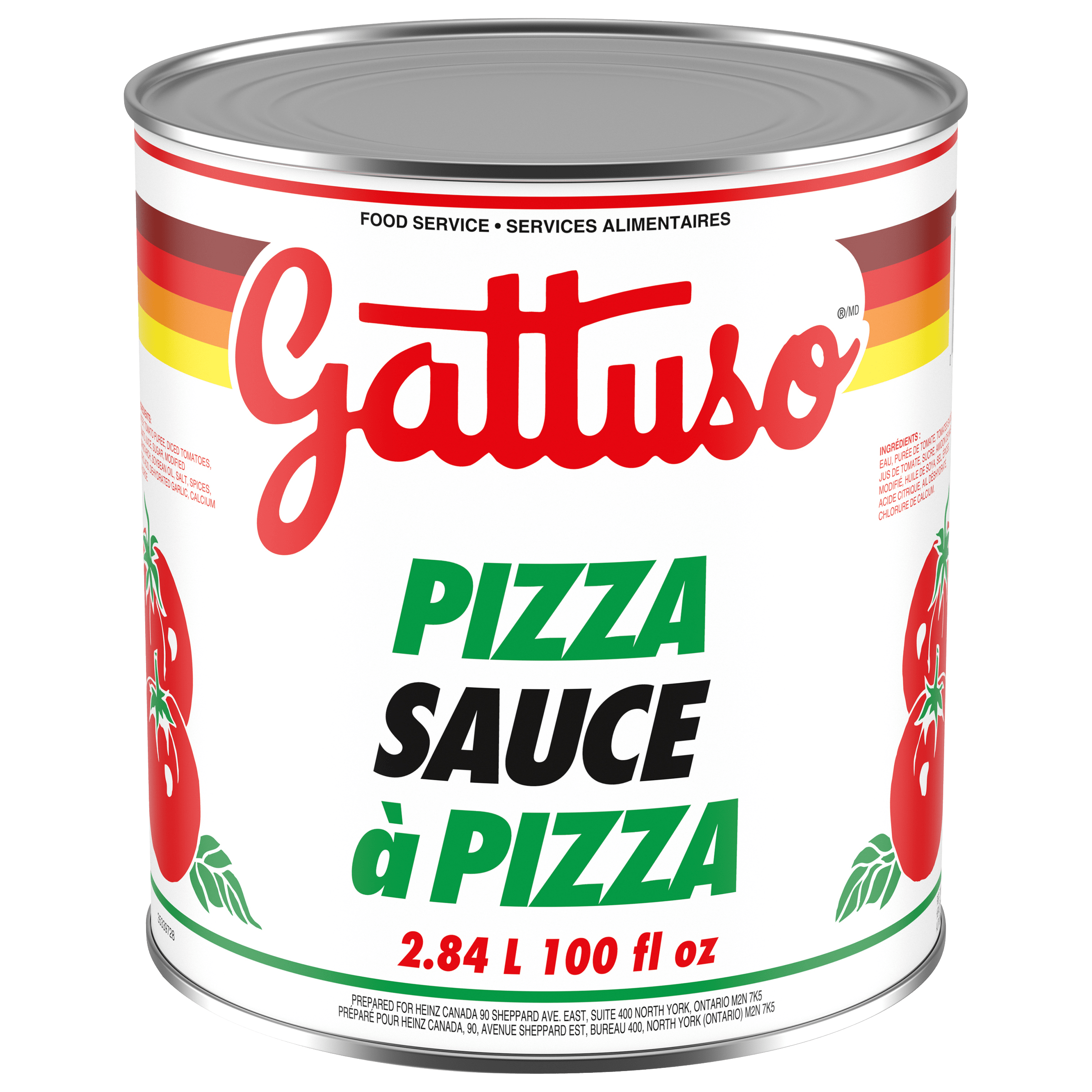 Gattuso Pizza Sauce (6 x 2.84 L Can)