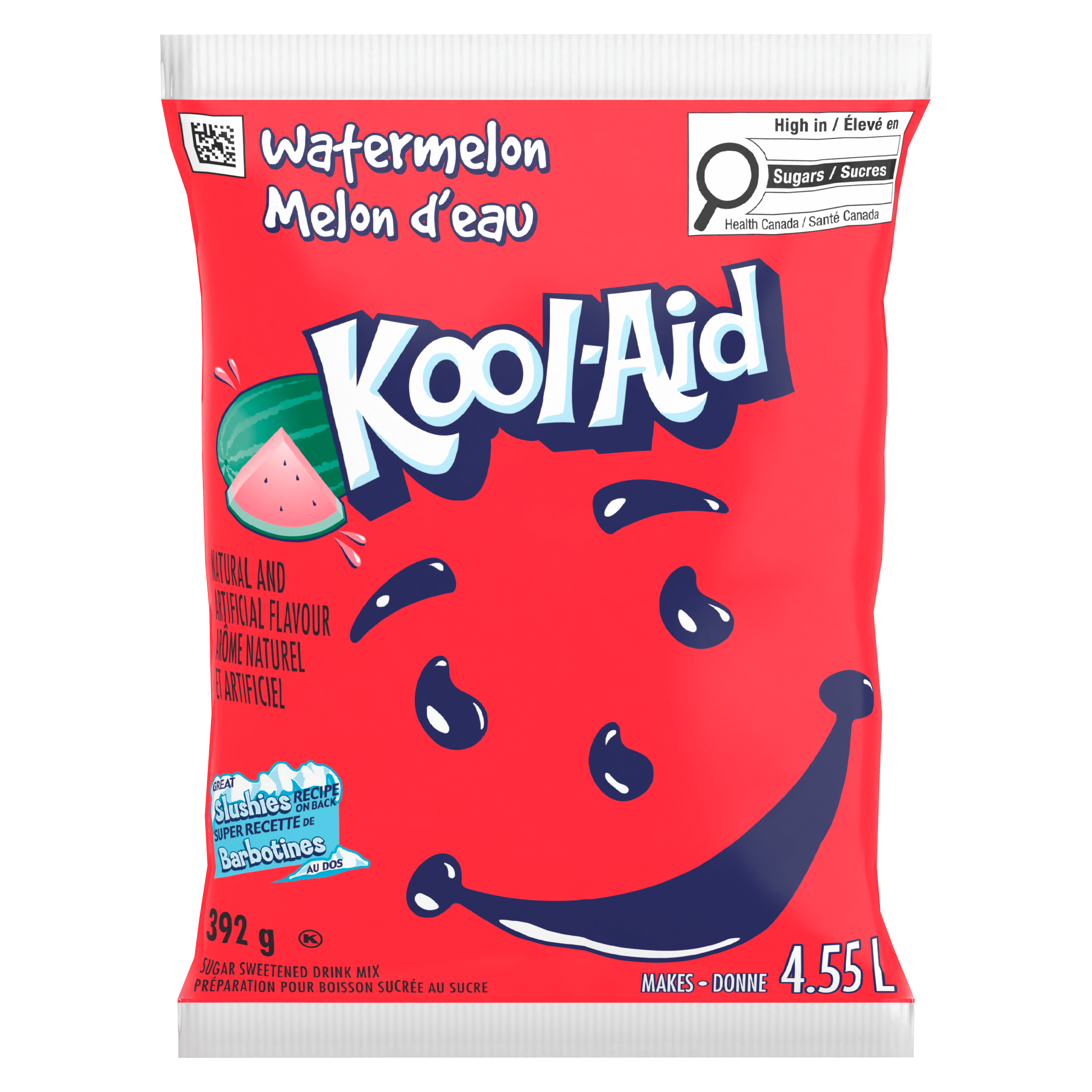 Préparation pour boisson melon d’eau Kool-Aid (18 x sac de 392 g)