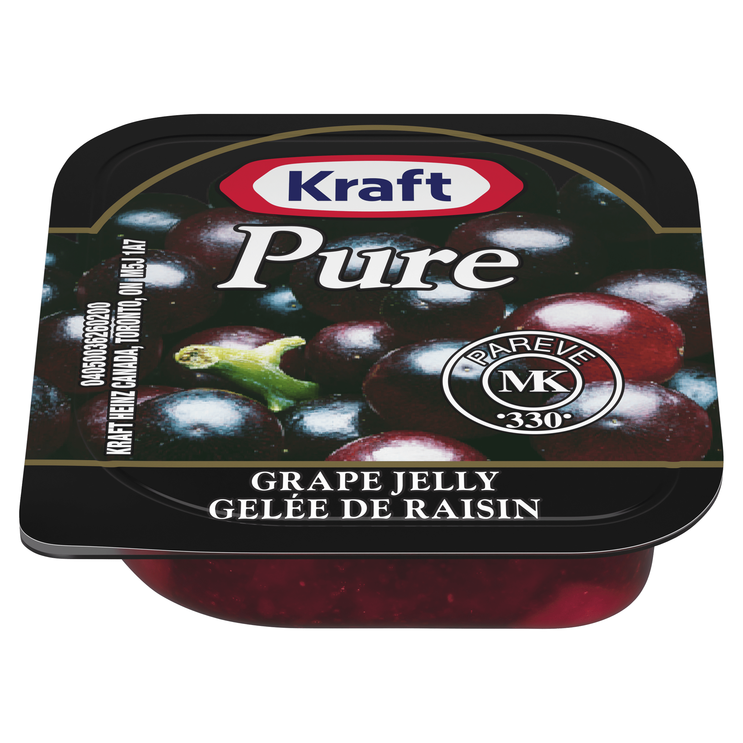 Gelée de raisins PURE Kraft (200 x godets de 16 ML)