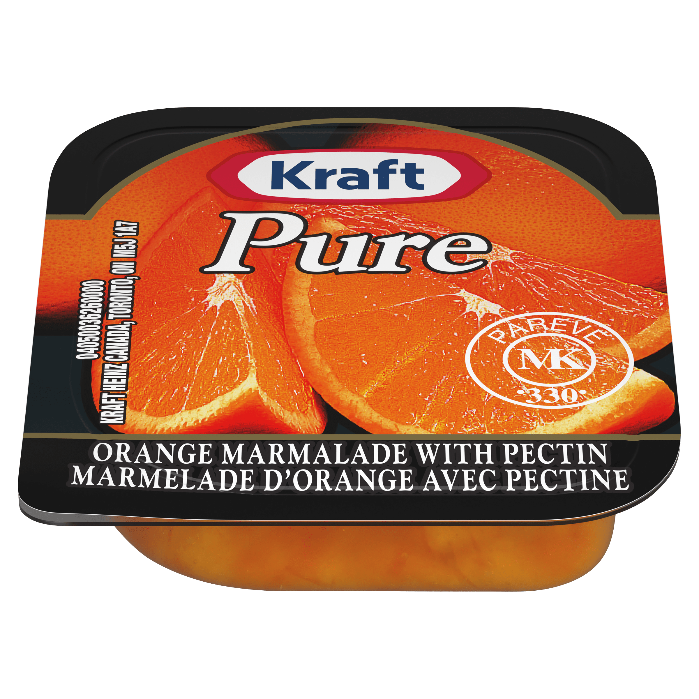 Marmelade d’oranges PURE Kraft (140 x godets de 10 mL)