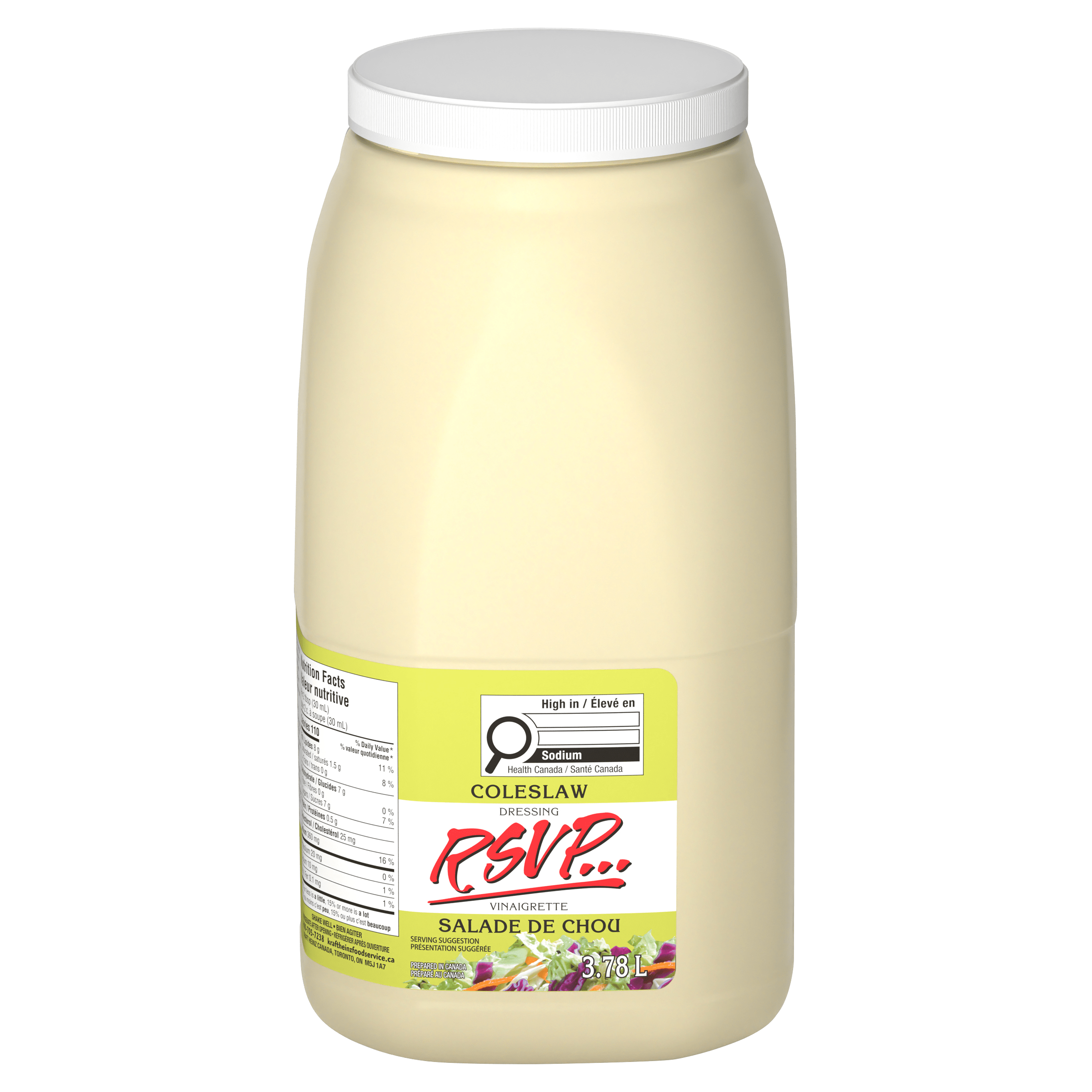 Kraft RSVP Coleslaw Salad Dressing (2 x 3.78 L Jug)