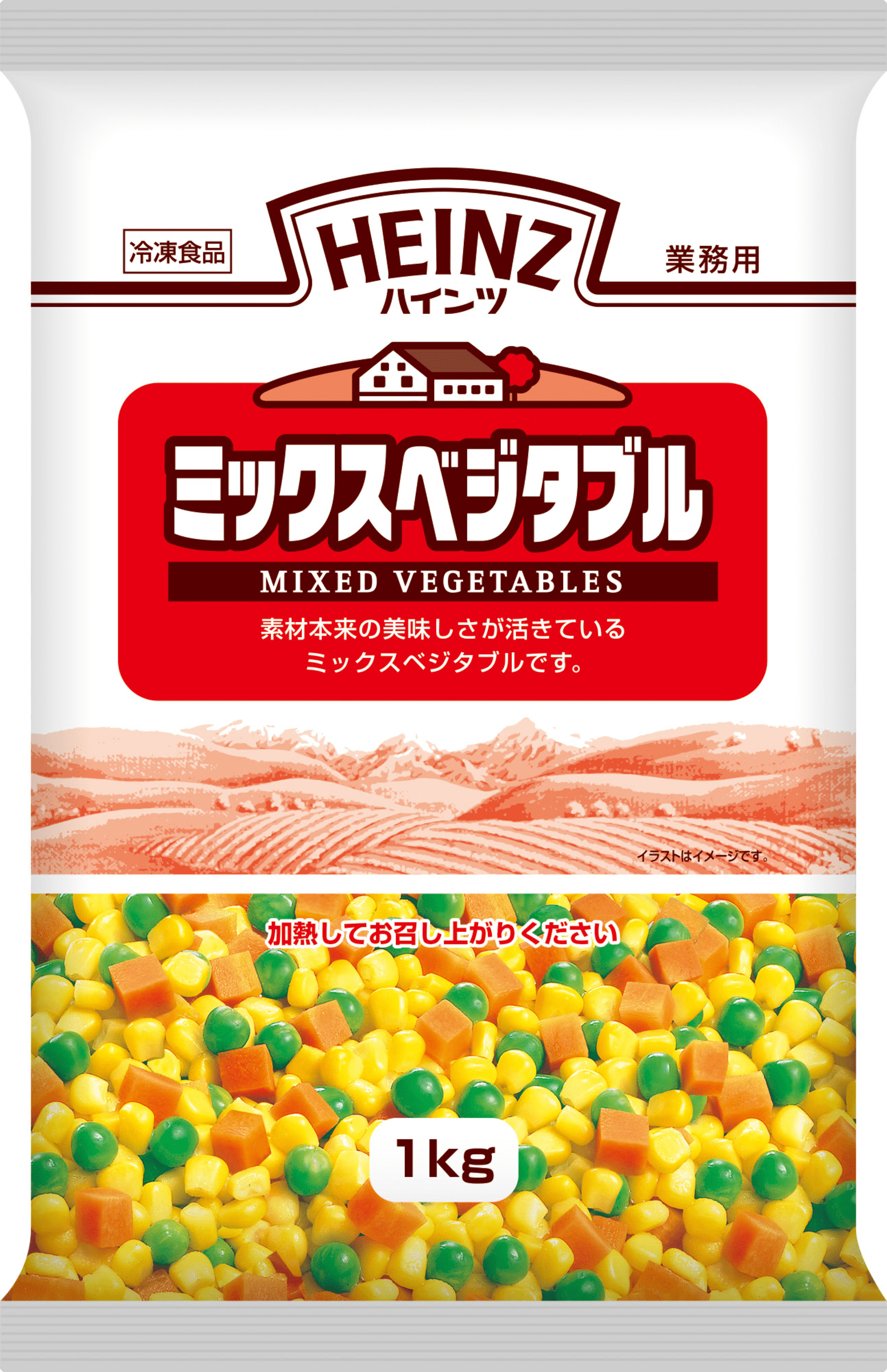 Heinz　ハインツ　ミックスベジタブル　「冷凍野菜」　1000g