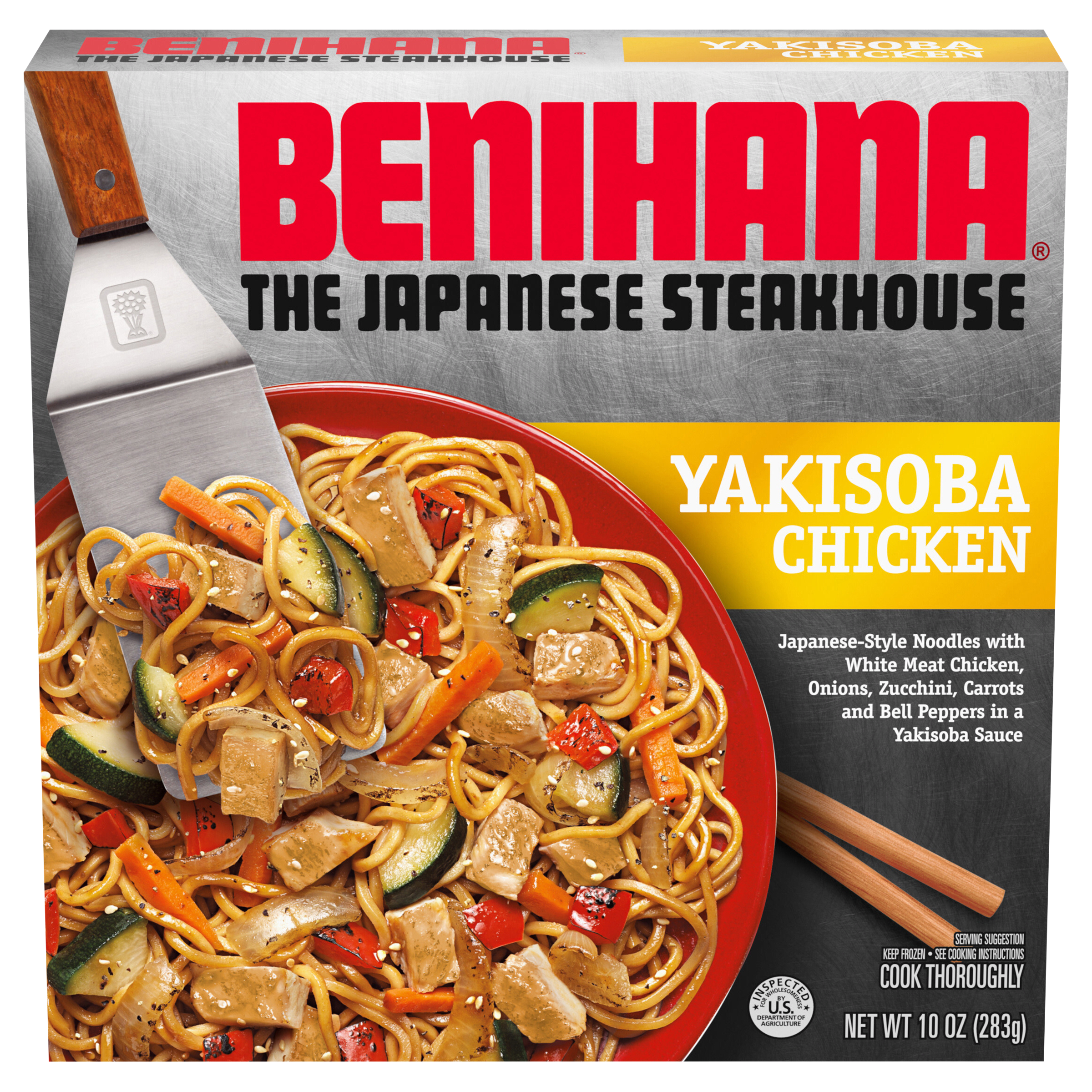 The Japanese Steakhouse Yakisoba Chicken Frozen Meal