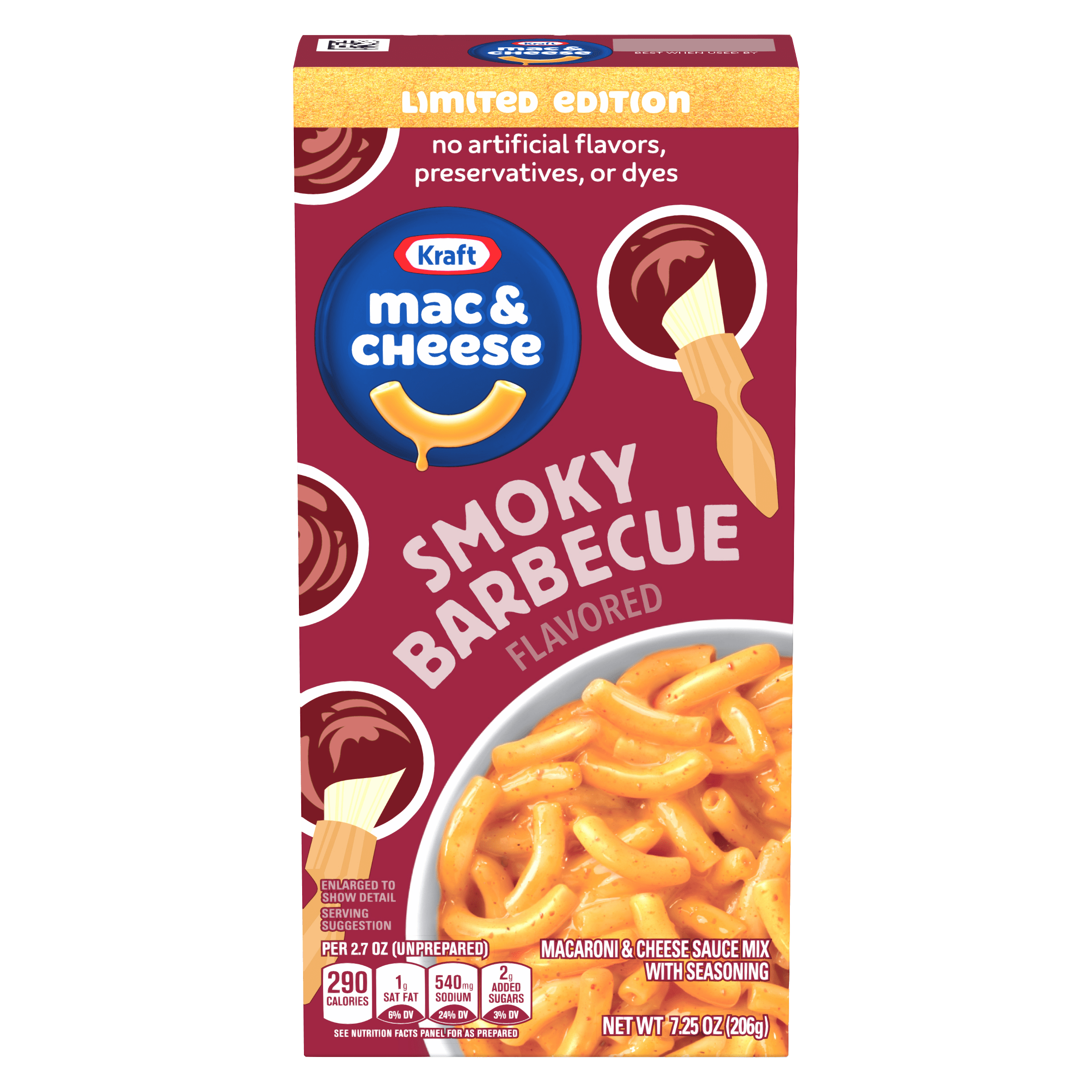 Smoky Barbecue Flavored Mac & Cheese Macaroni and Cheese Dinner