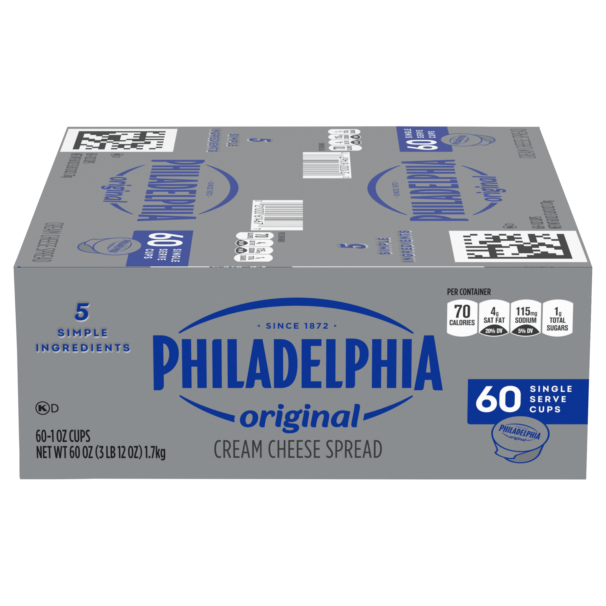Original Single Serve Cream Cheese Spread | Philadelphia | United
