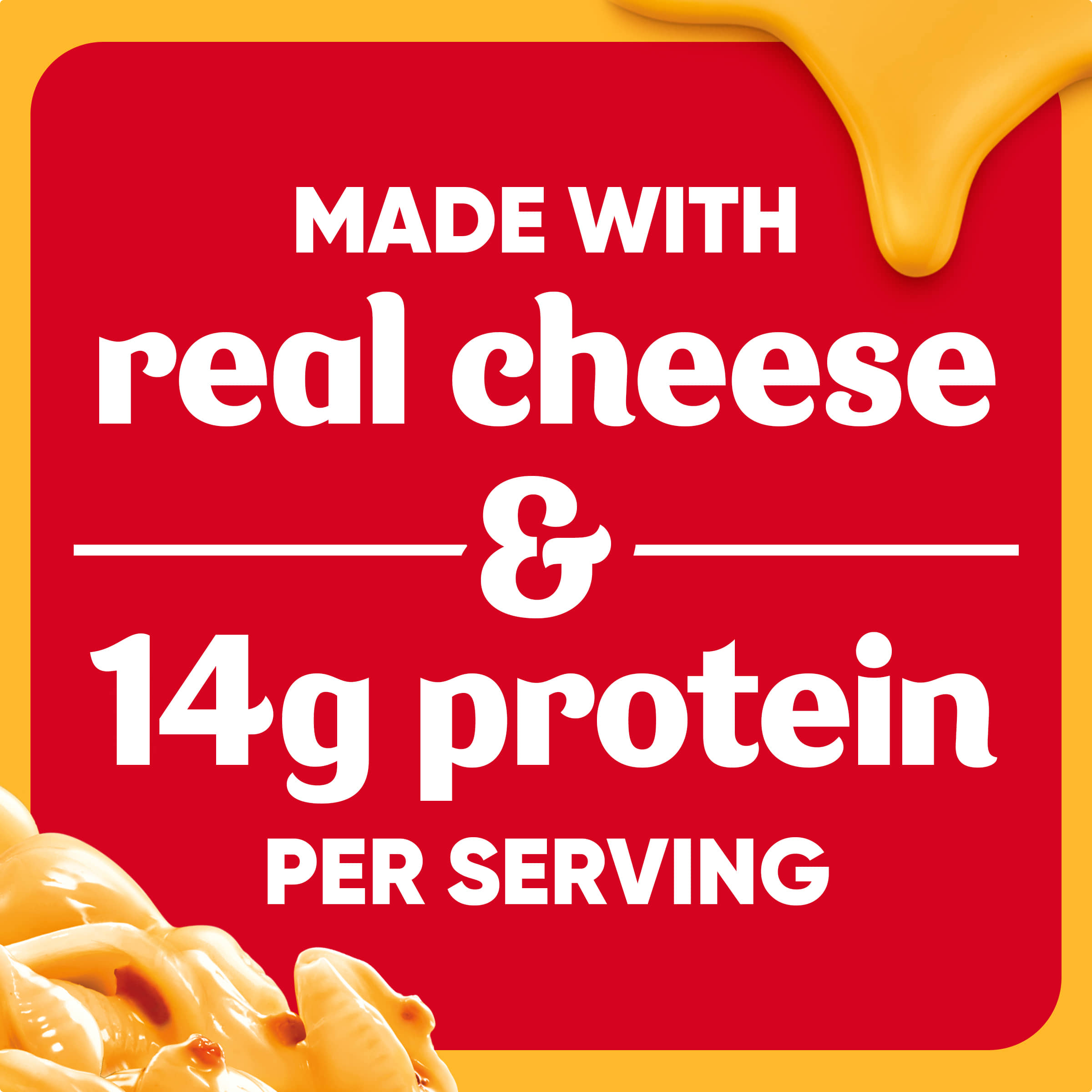 Shells & Cheese with Bacon, Shell Pasta & Cheese Sauce Meal