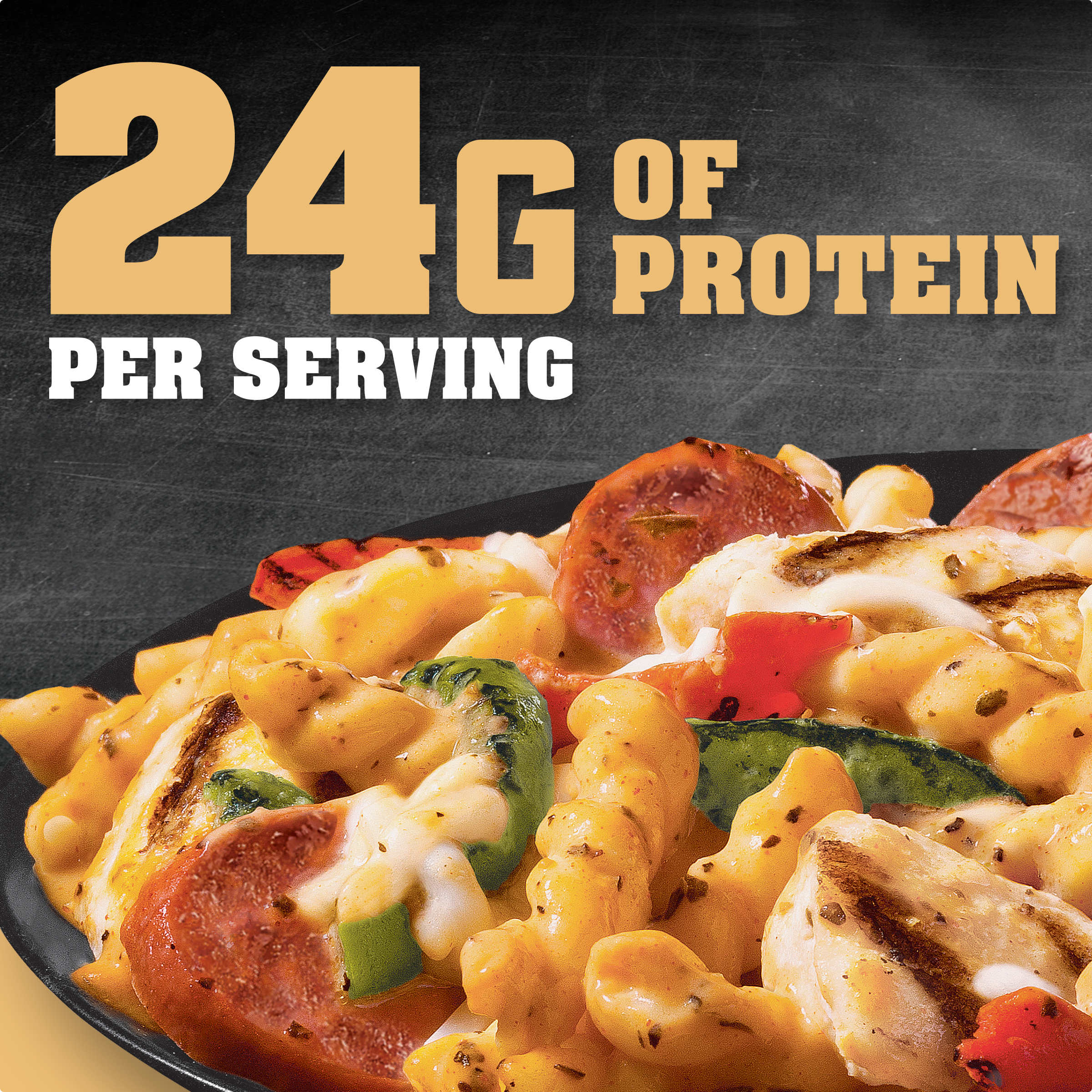 Cajun-Style Alfredo with Smoked Sausage & Chicken Frozen Meal