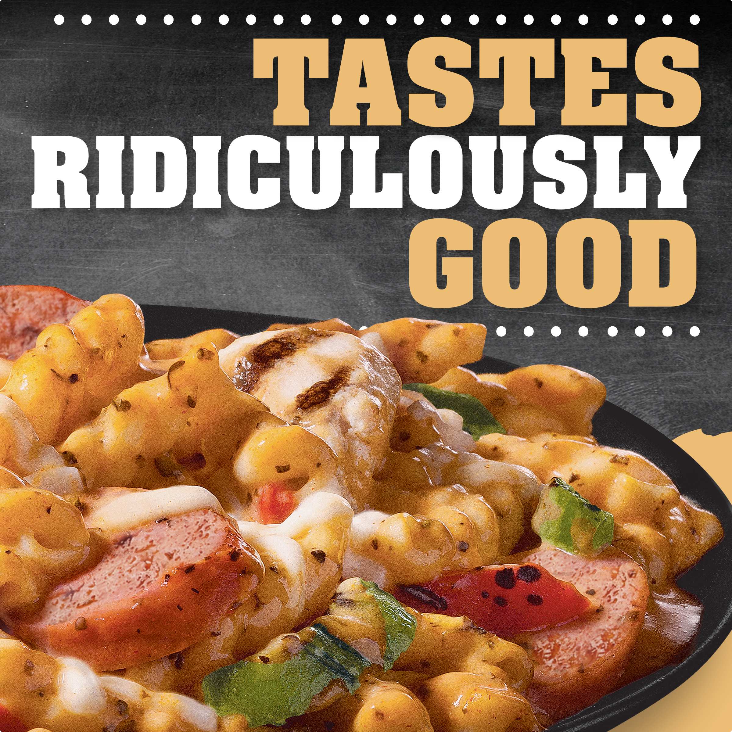 Cajun-Style Alfredo with Smoked Sausage & Chicken Frozen Meal