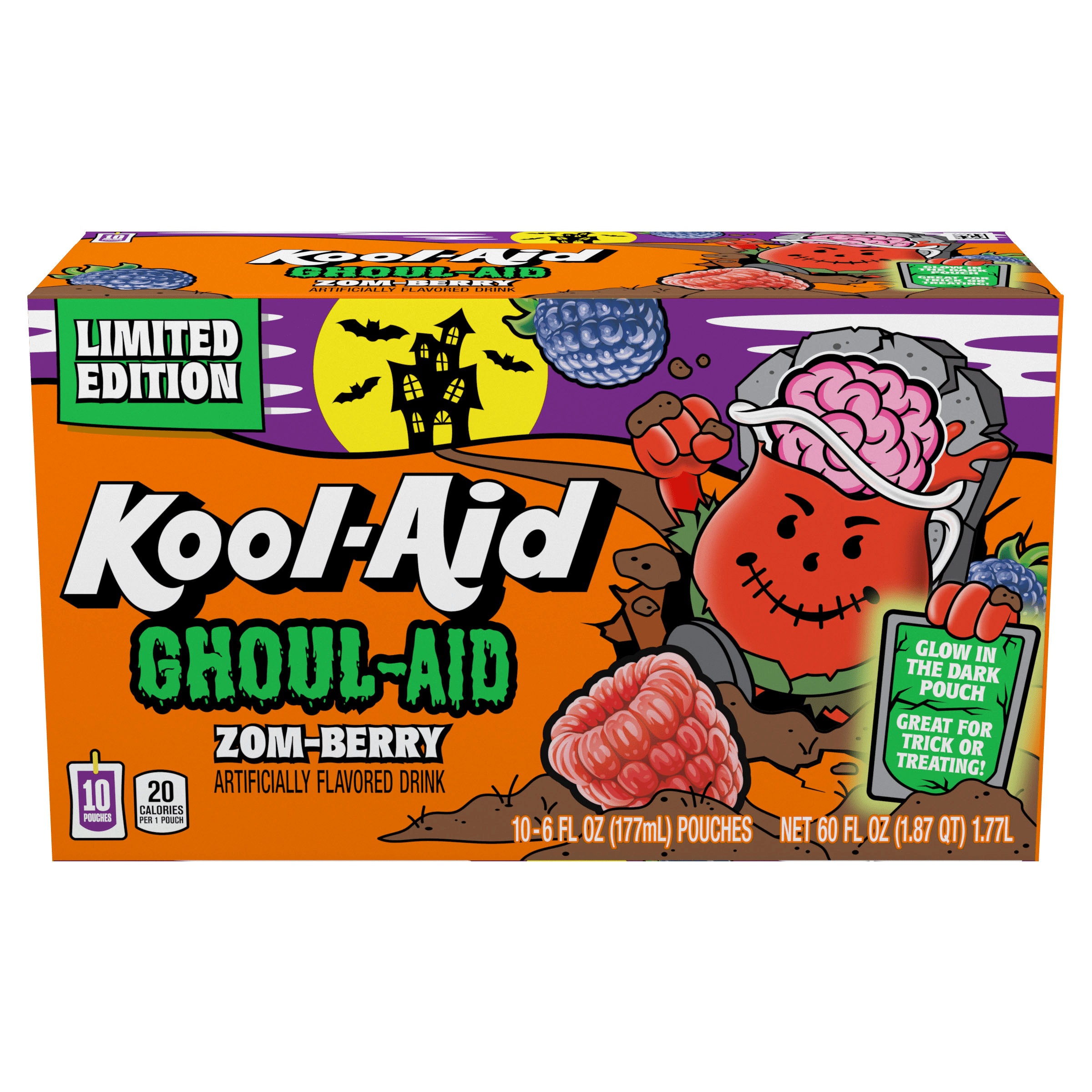 Ghoul-Aid Scary Berry Artificially Flavored Soft Drink