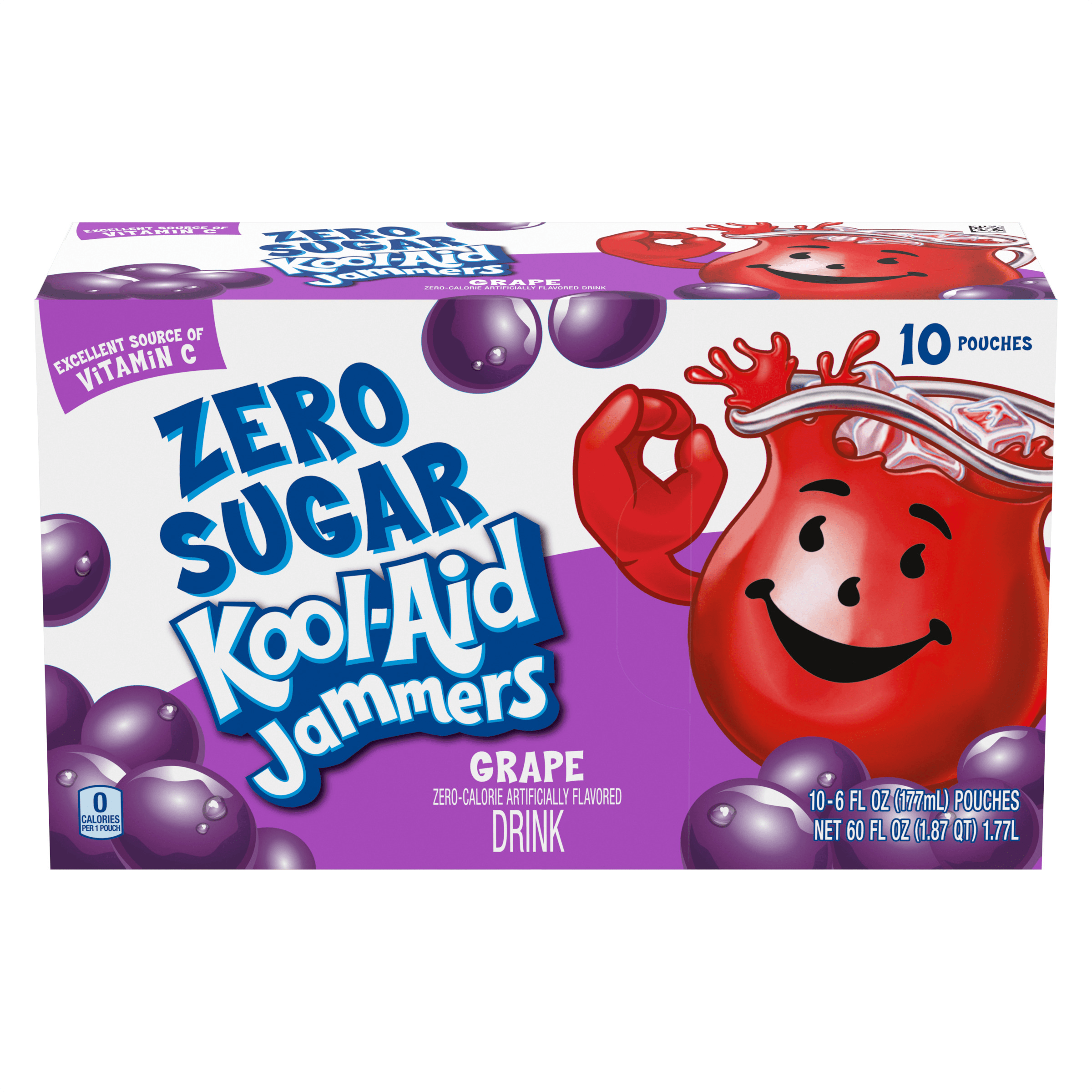 Jammers Grape Zero Sugar Artificially Flavored Soft Drink