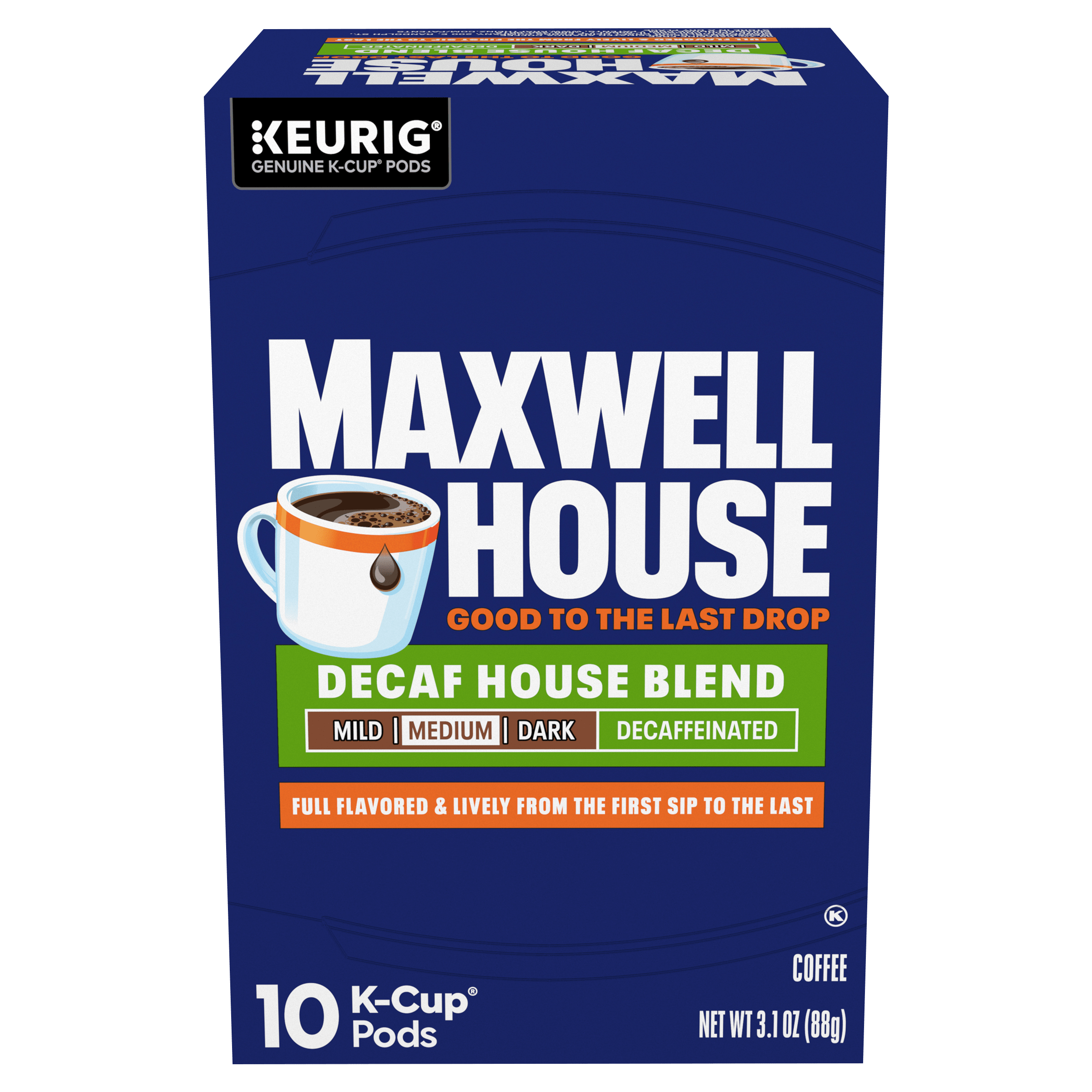 Decaf House Blend Medium Roast K-Cup® Coffee Pods