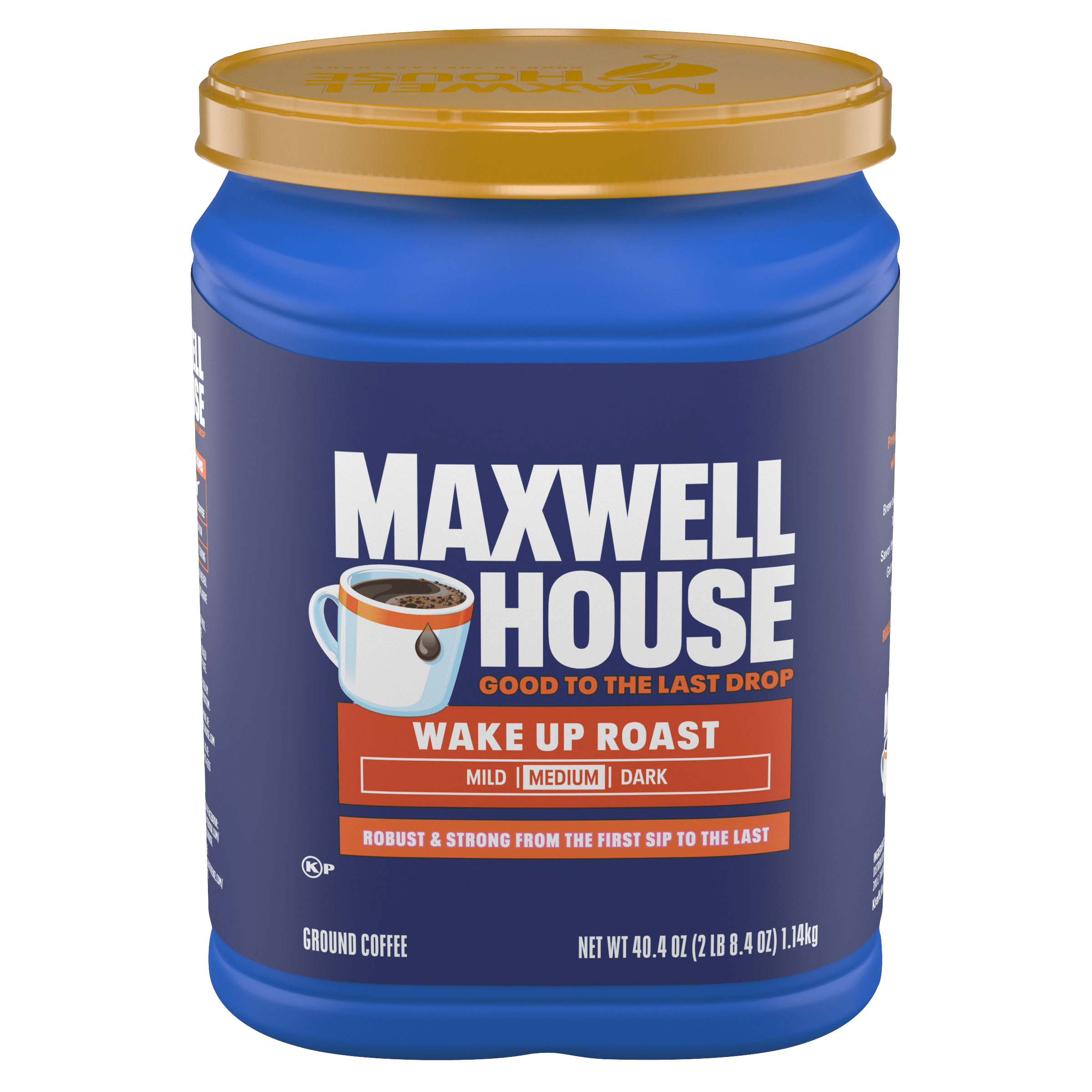 Wake Up Roast Medium Roast Ground Coffee