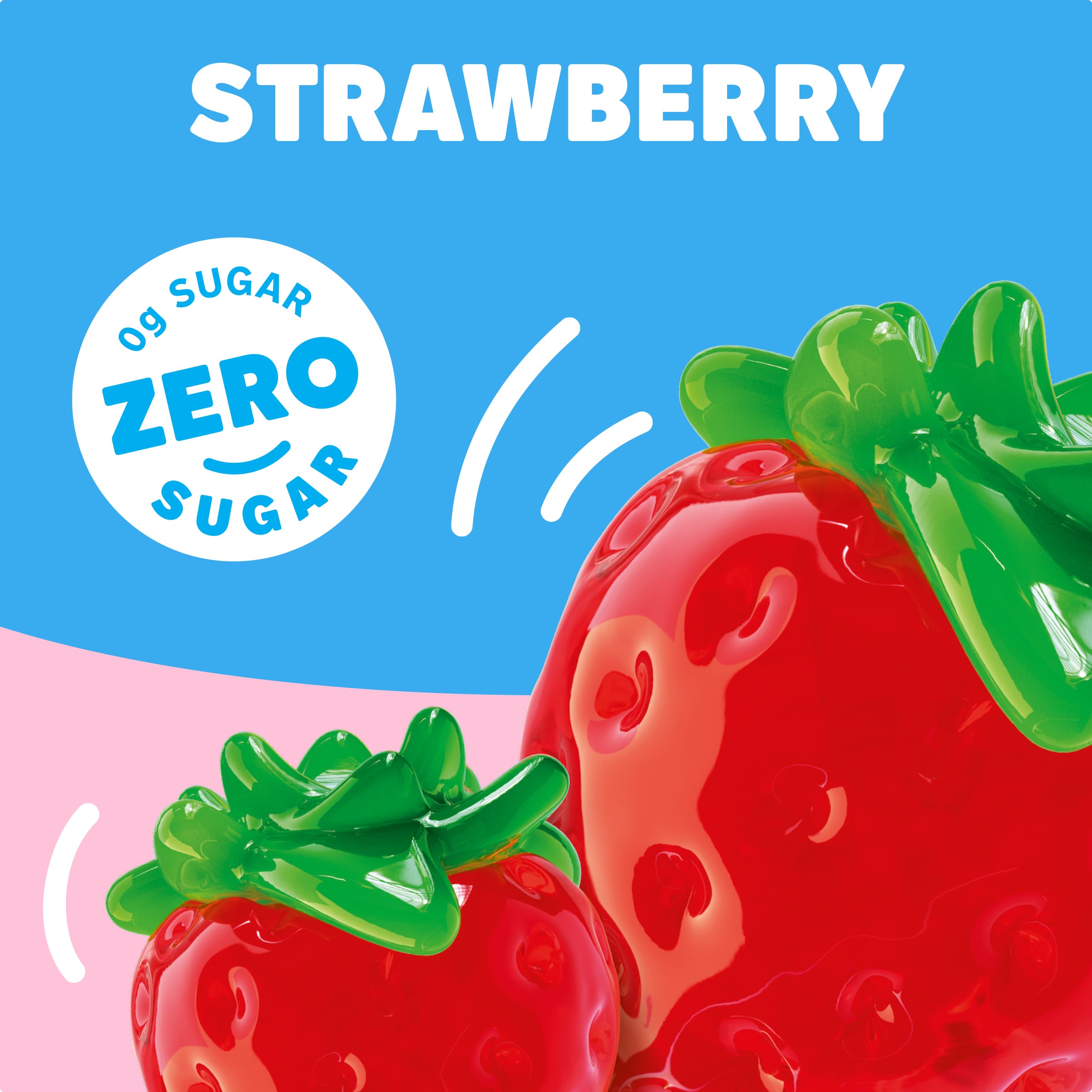 Zero Sugar Strawberry Flavor Gelatin | Jell-O | United States