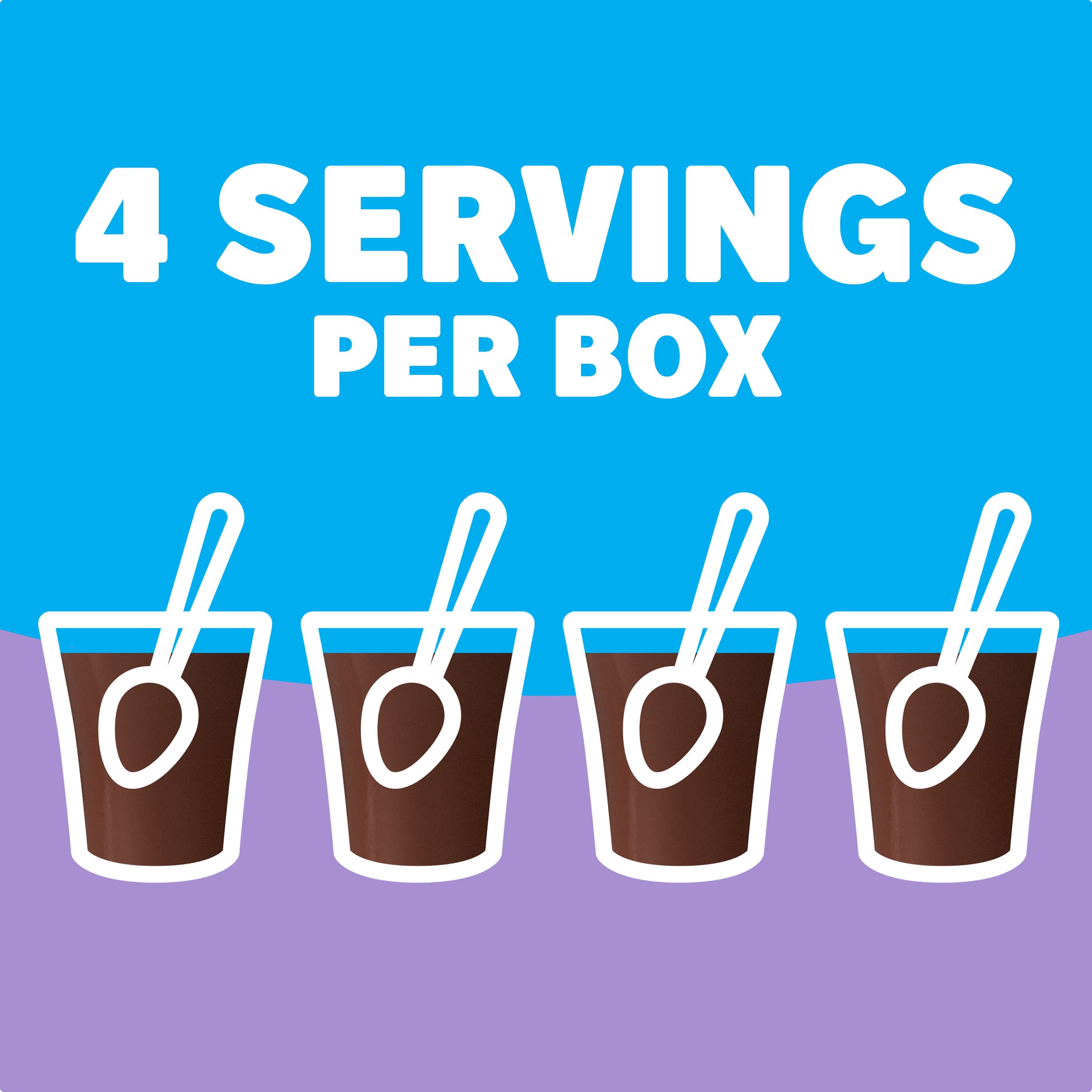 Zero Sugar Chocolate Flavor Instant Pudding & Pie Filling