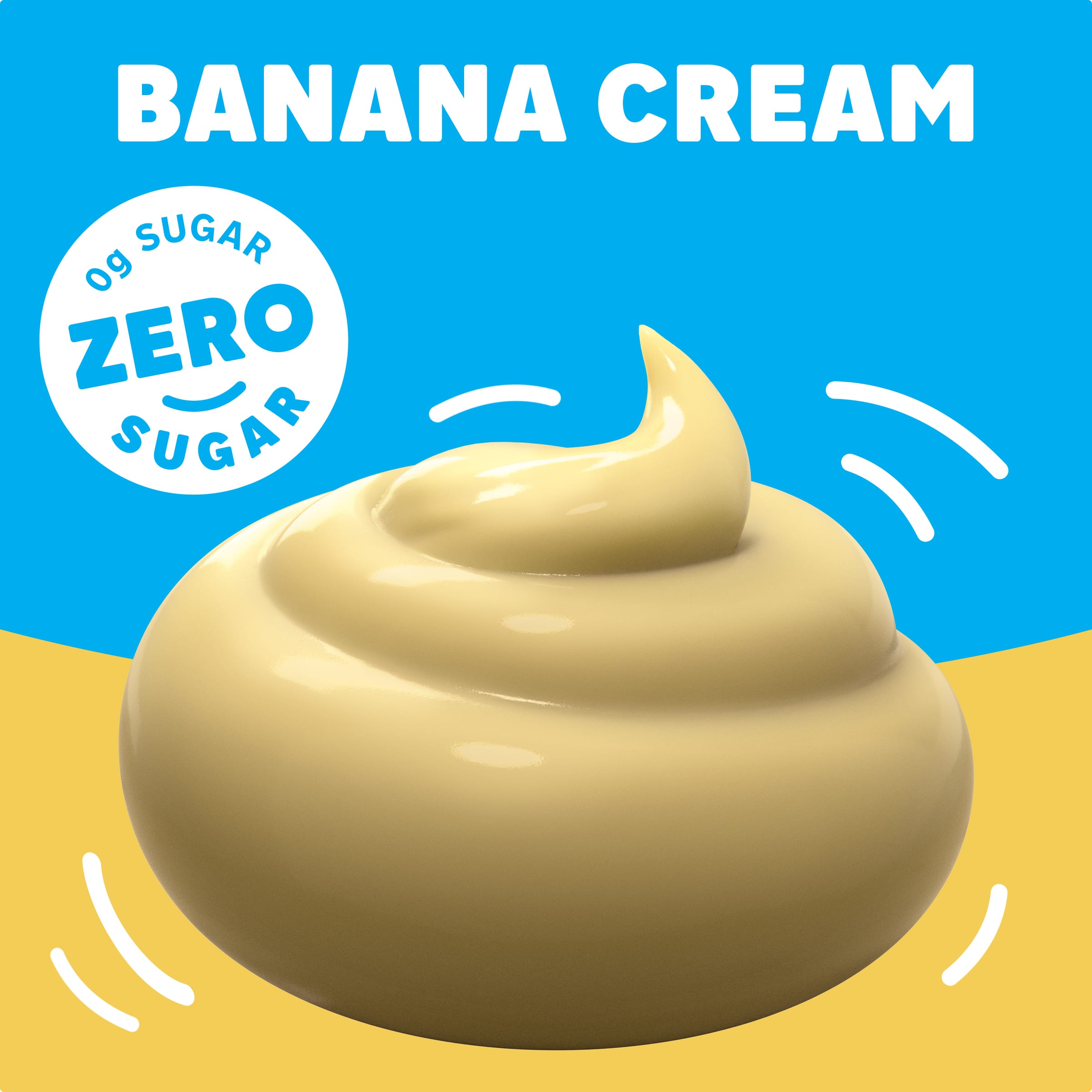 Zero Sugar Banana Cream Instant Pudding & Pie Filling
