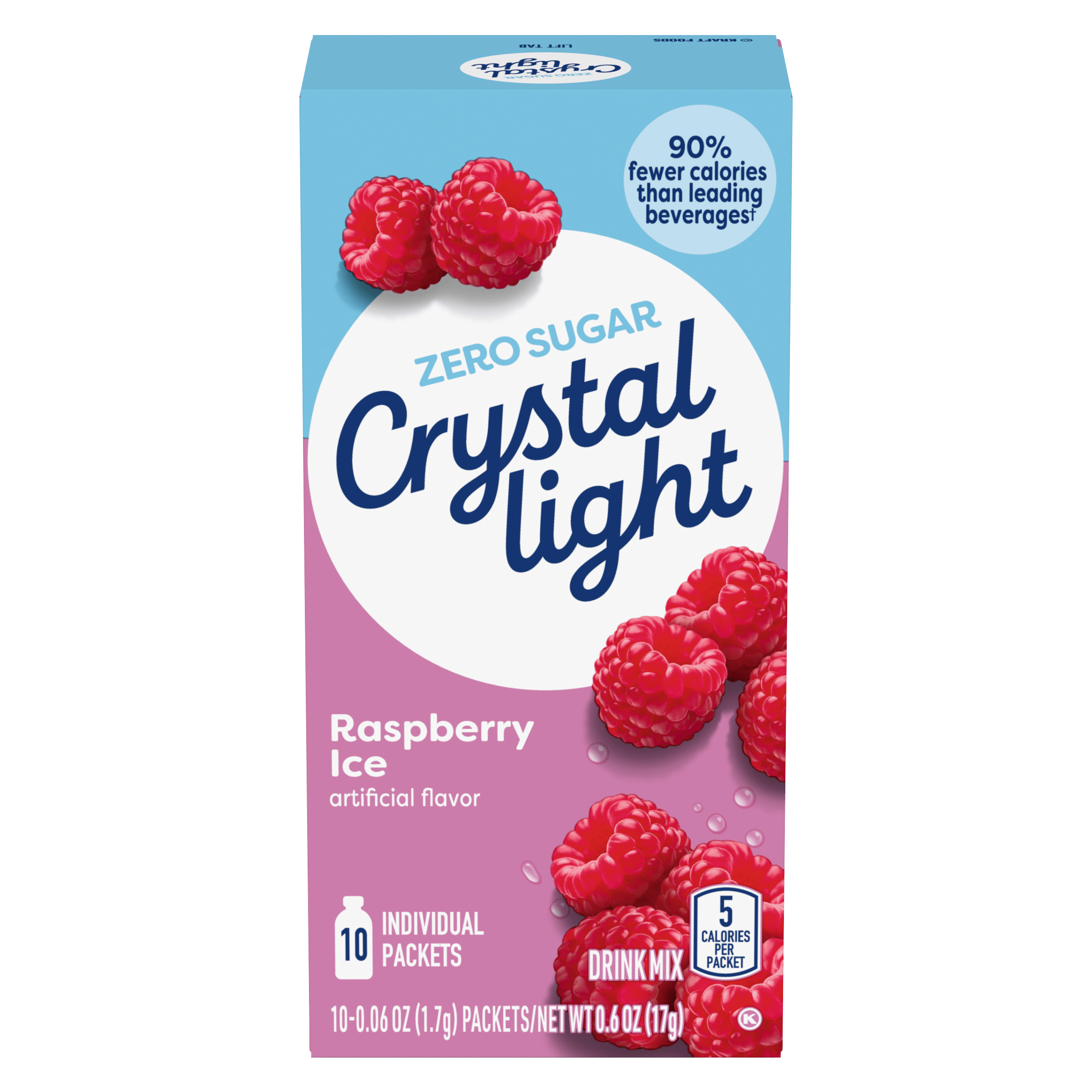 Raspberry Ice Artificially Flavored Powdered Drink Mix