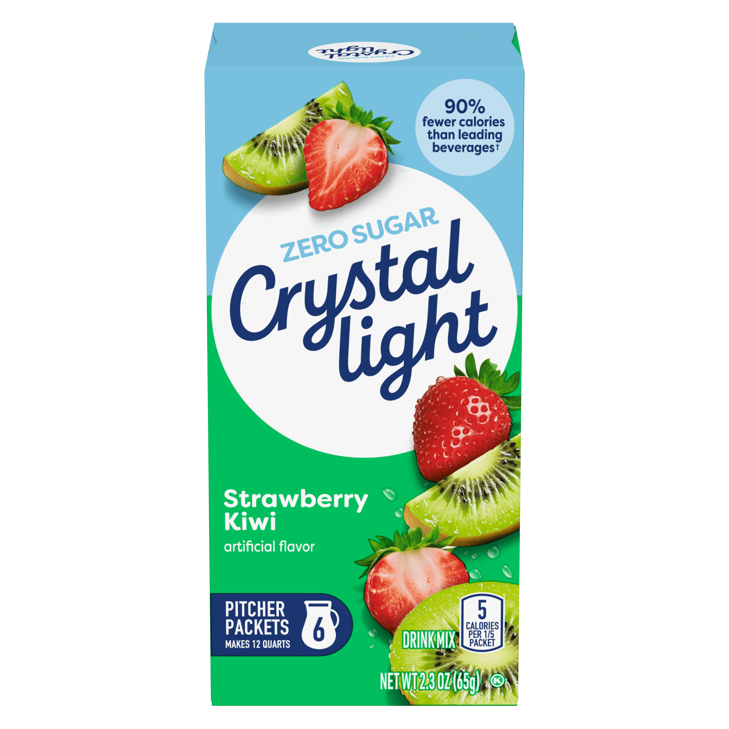 Strawberry Kiwi Artificially Flavored Powdered Drink Mix