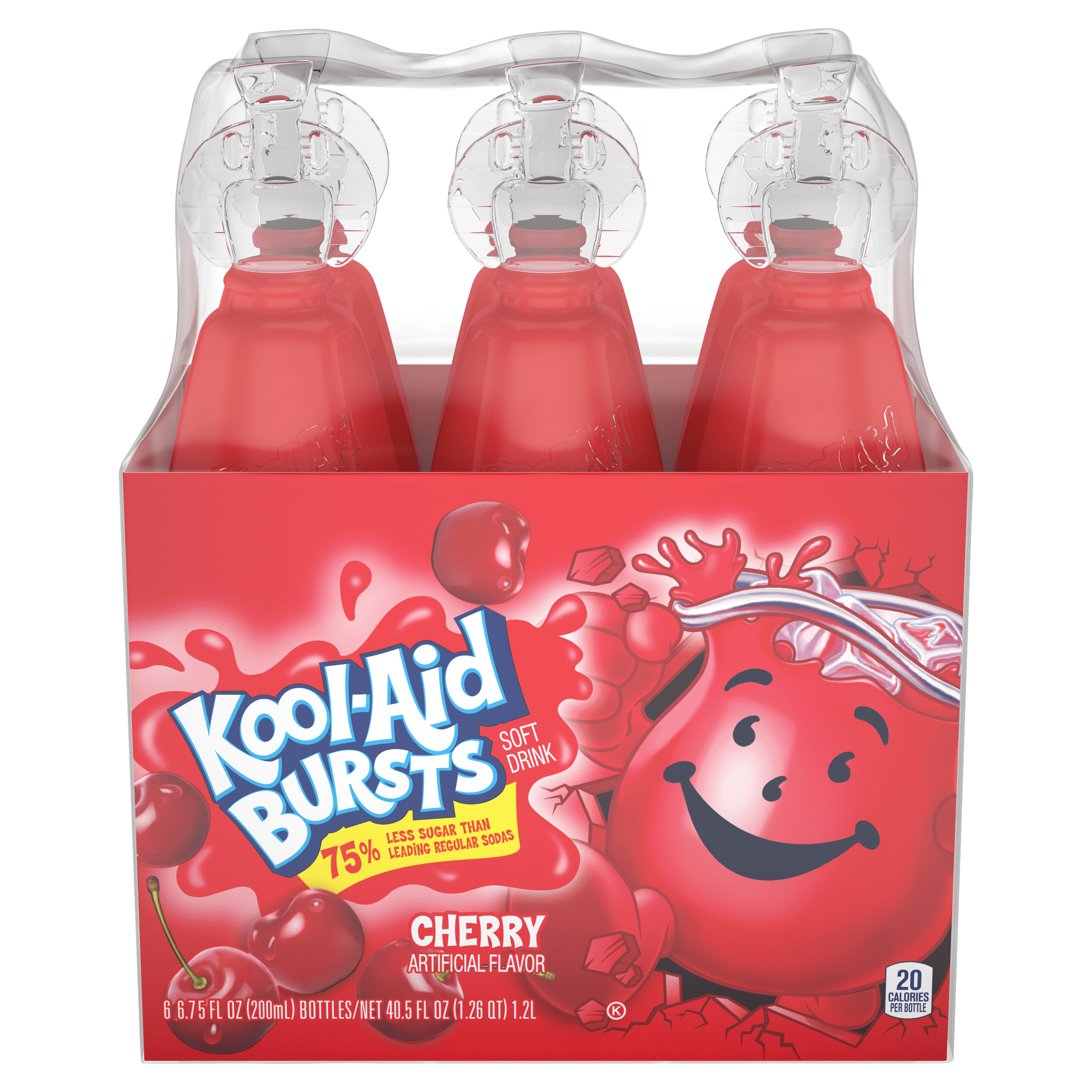 Bursts Cherry Artificially Flavored Soft Drink