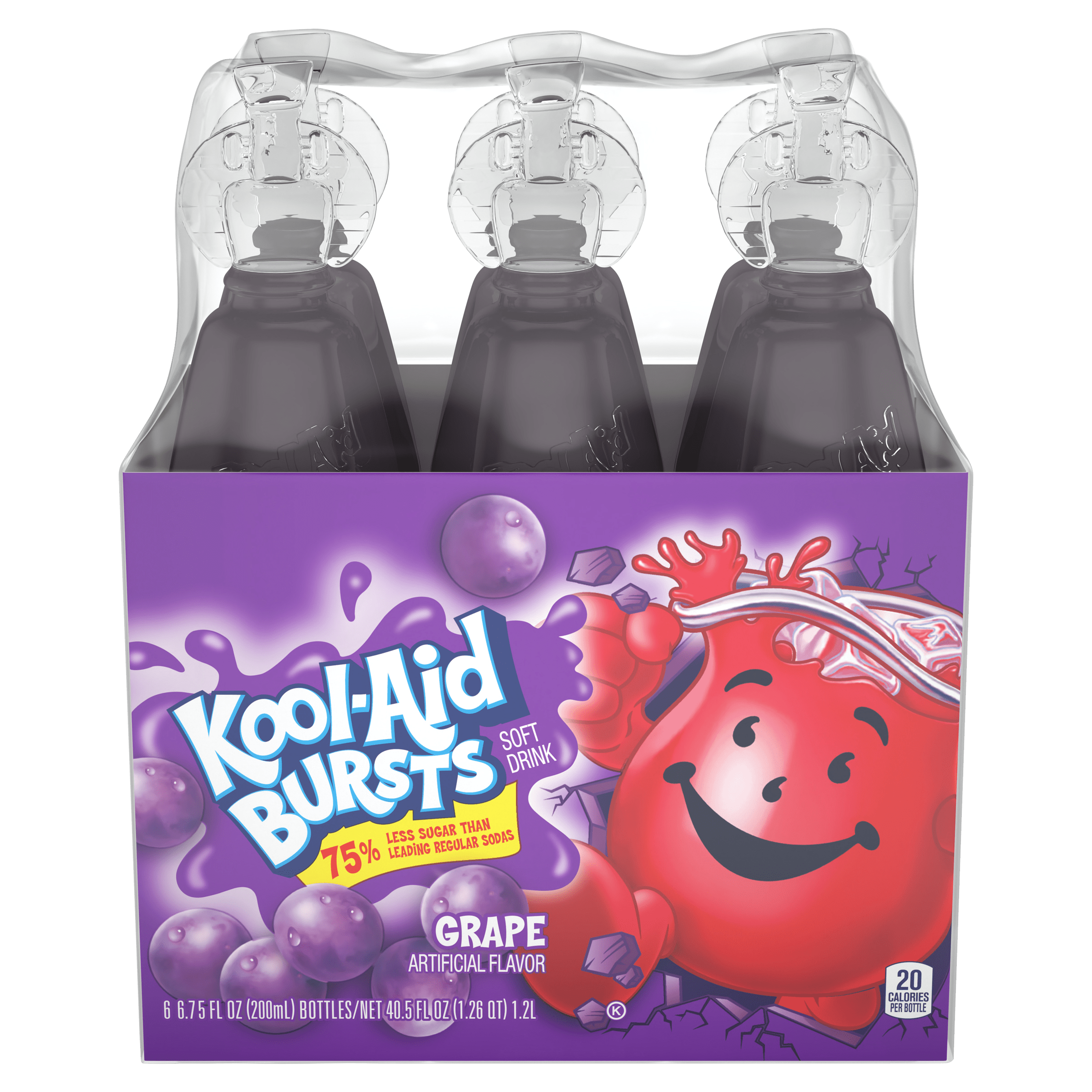 Bursts Grape Artificially Flavored Soft Drink