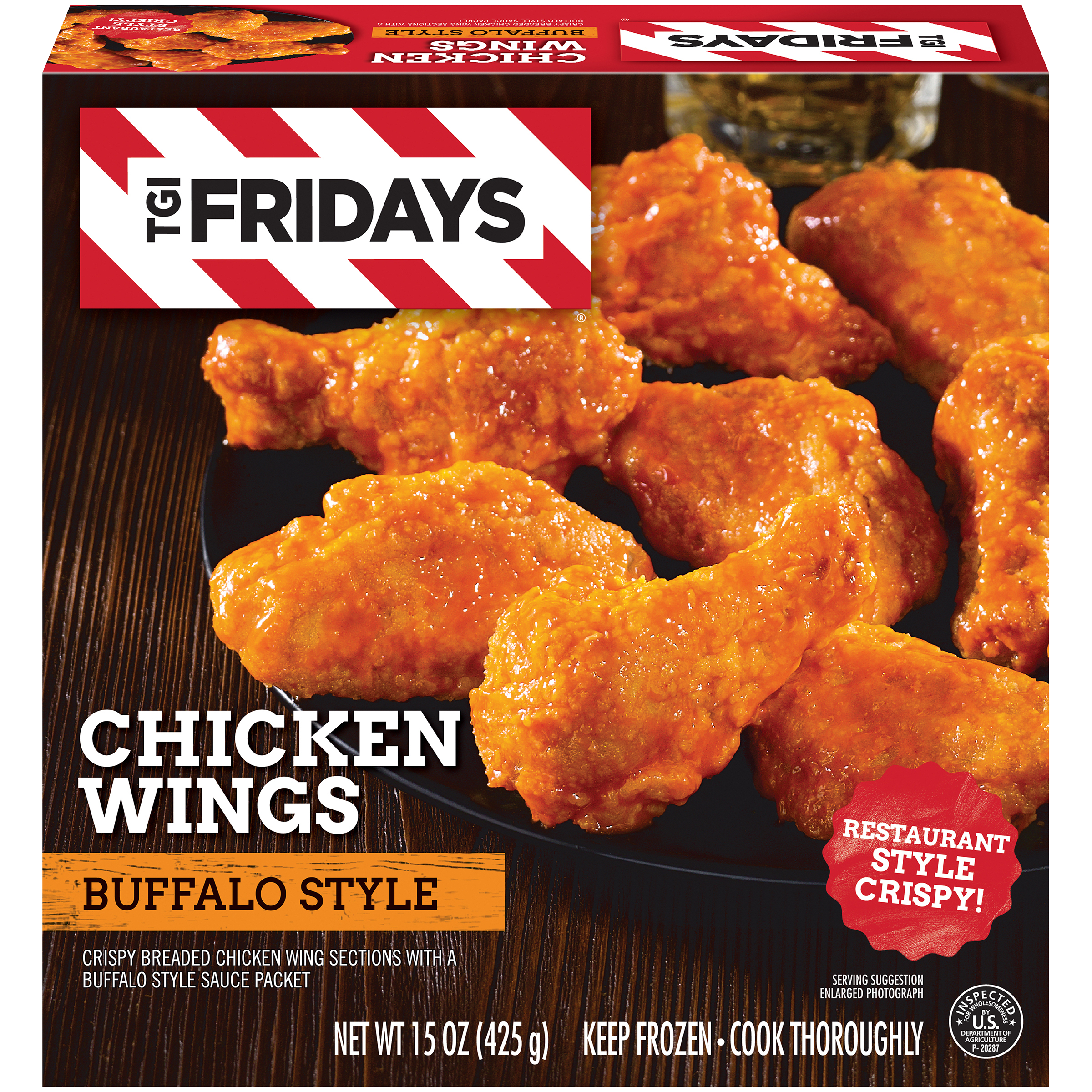 Buffalo Style Chicken Wings Frozen Snacks
