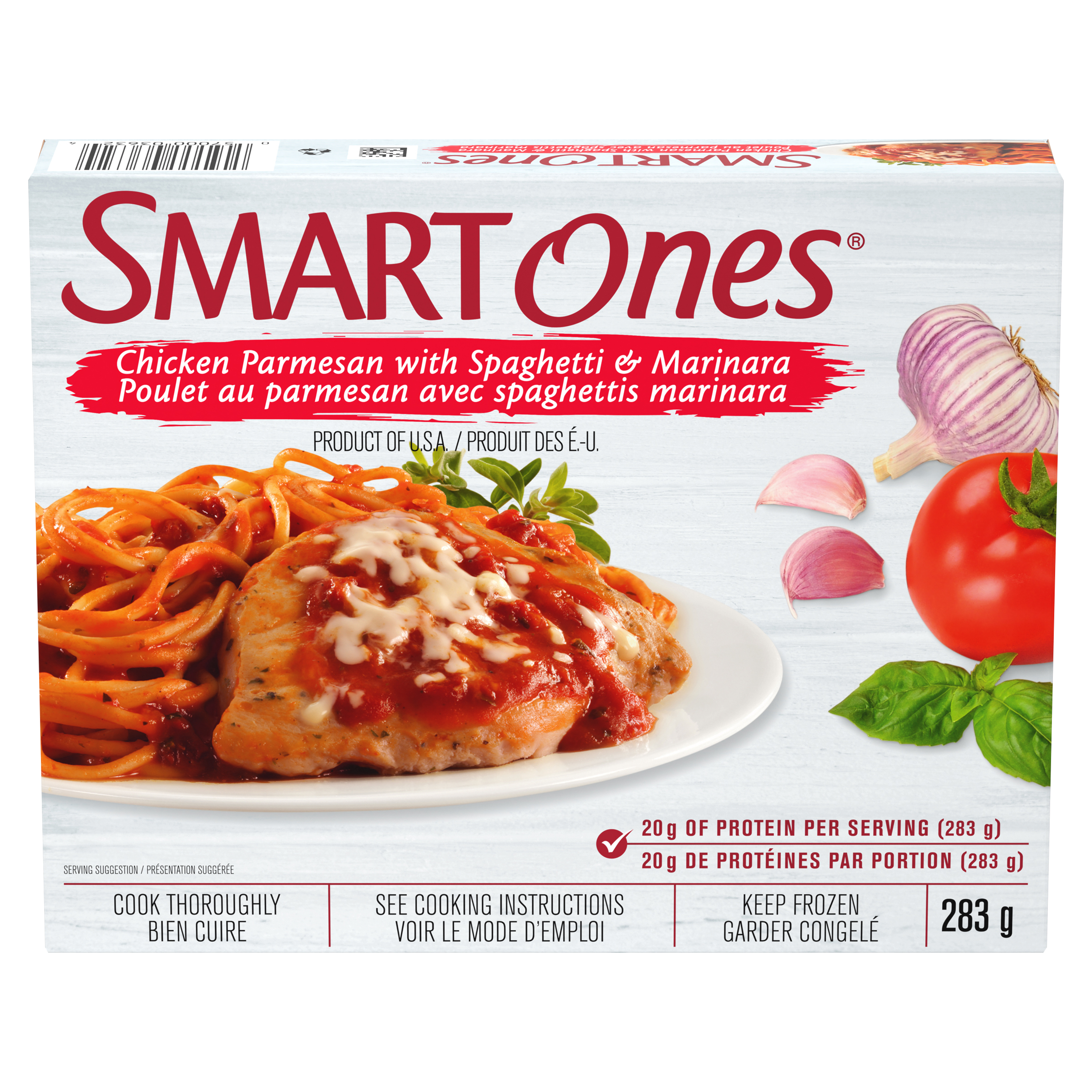 Poulet au parmesan surgelé