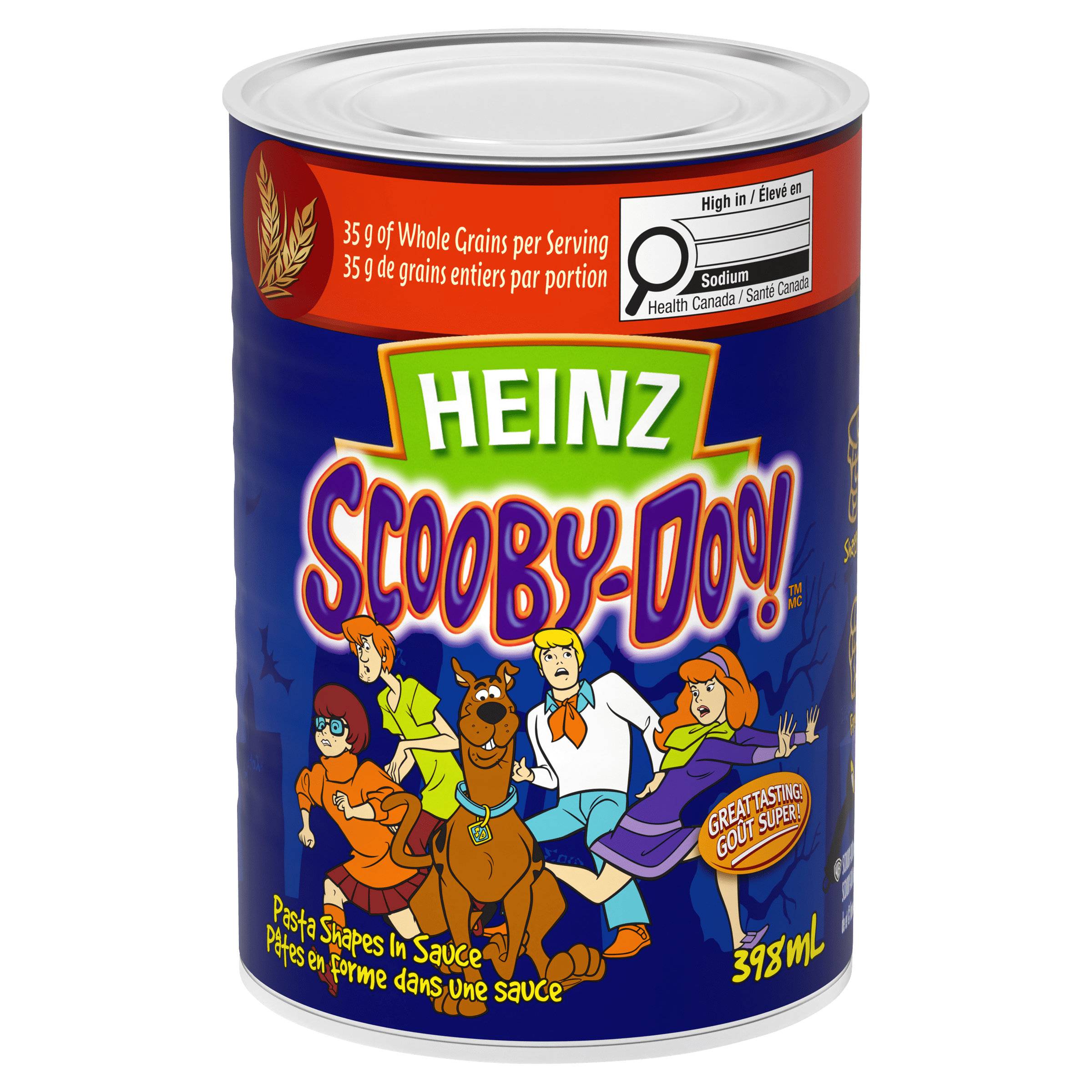 Pâtes en forme de personnages Scooby-Doo