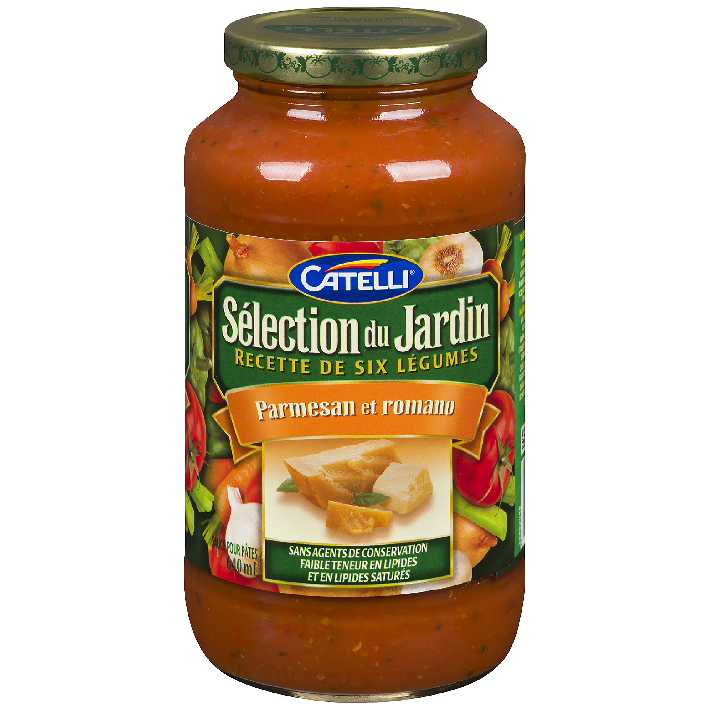 Sauce pour pâtes Sélection du Jardin Parmesan et romano