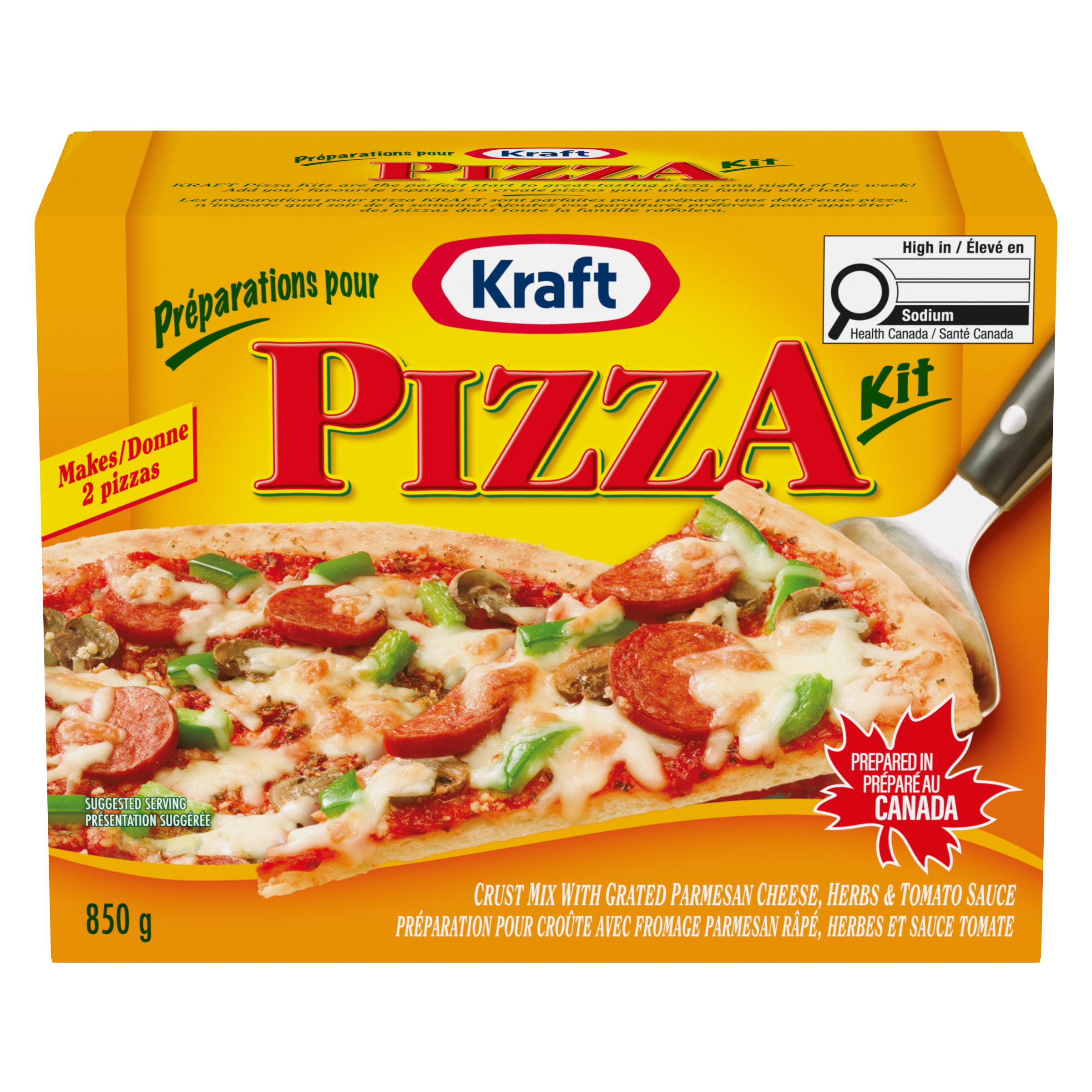 Préparation pour pizza