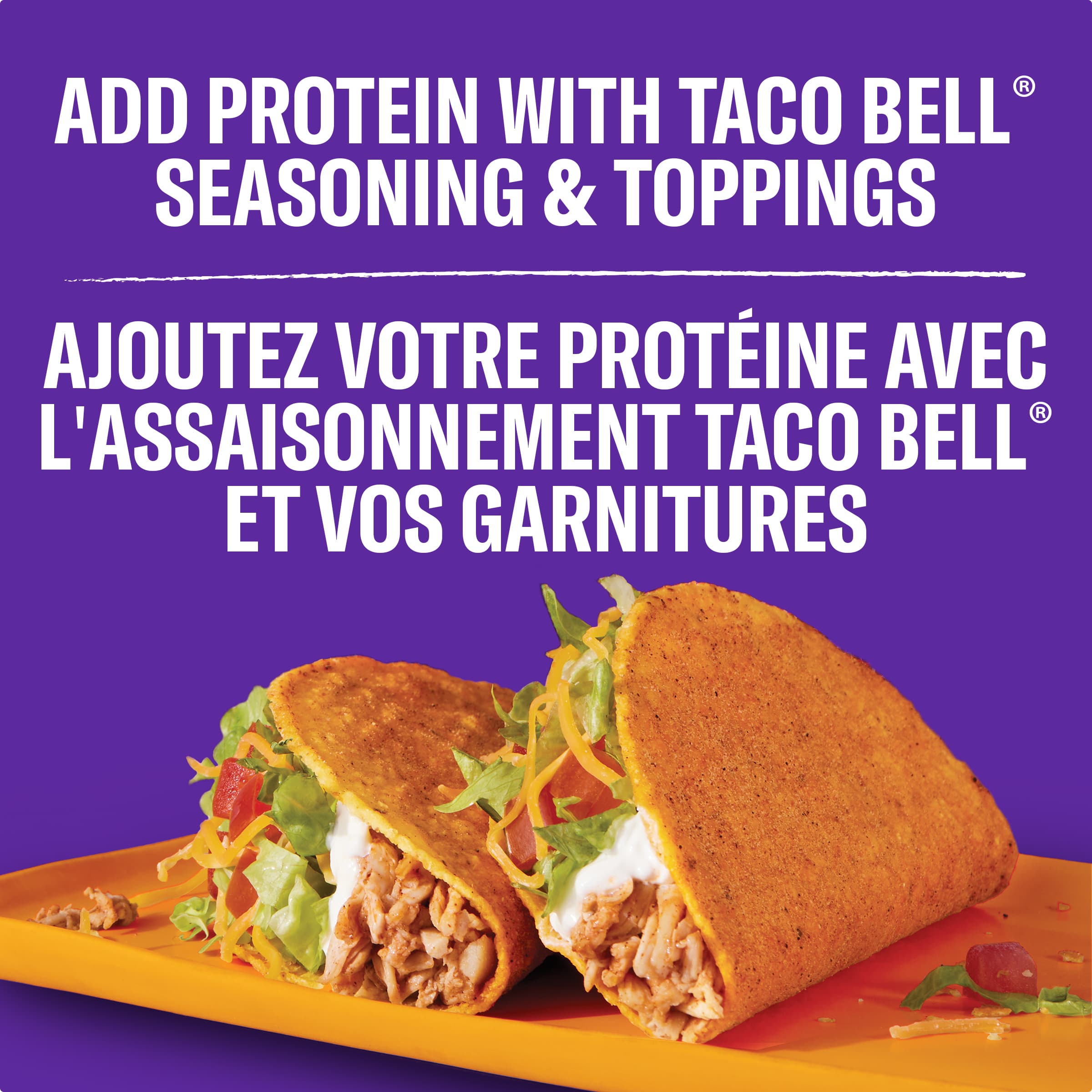 Mild Seasoned Flavour Crunchy Taco Shells | TACO BELL | Canada ...